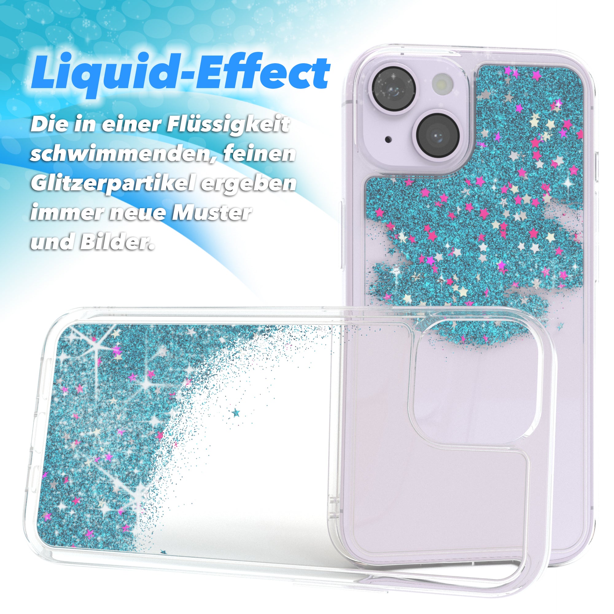 iPhone 14 Glitzerhülle