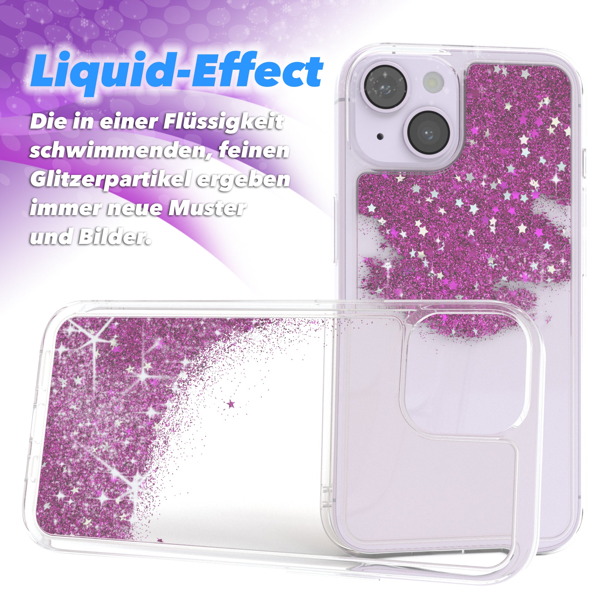 iPhone 14 Glitzerhülle