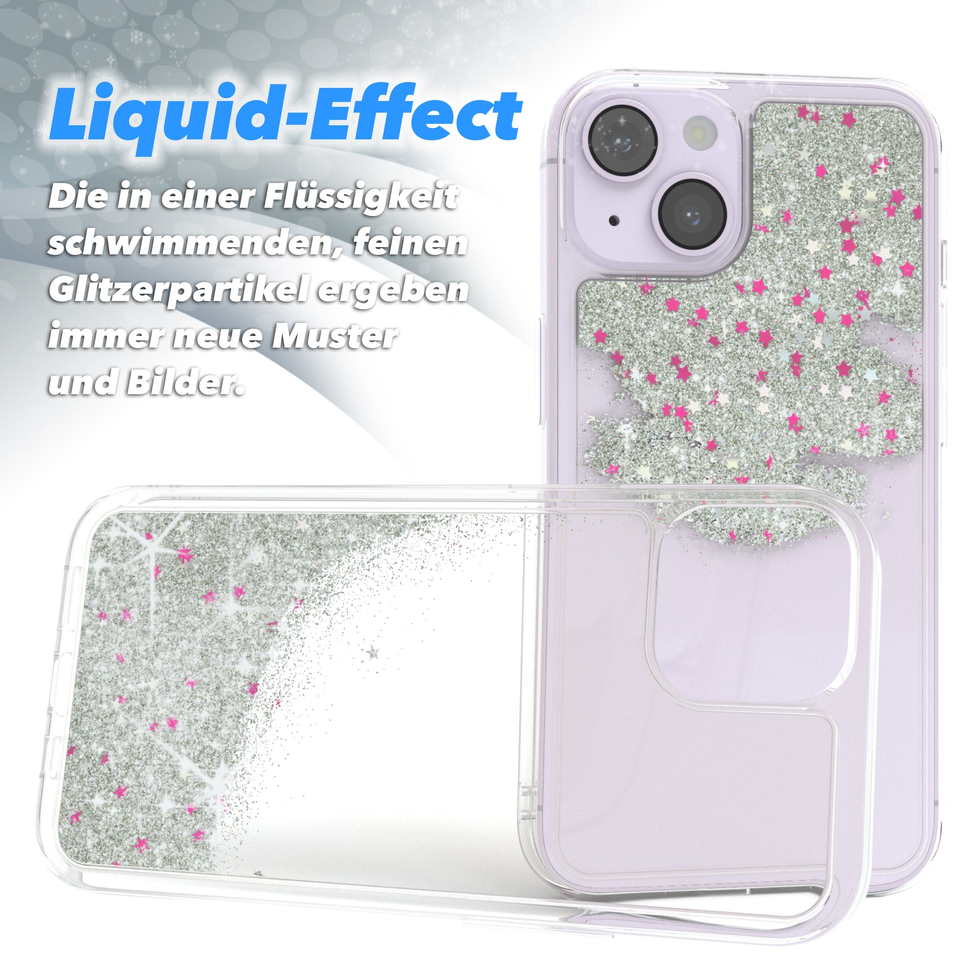 iPhone 14 Glitzerhülle