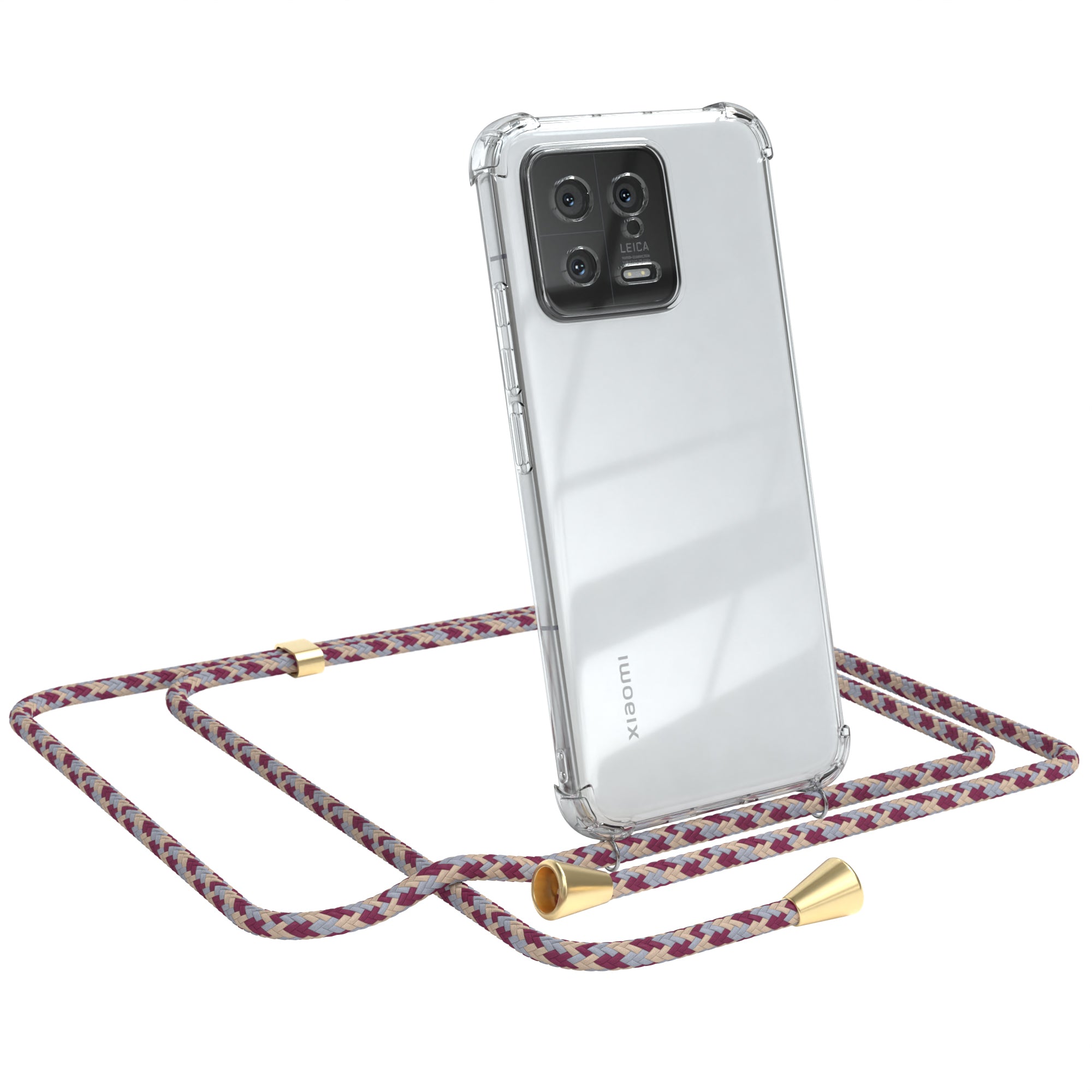 Xiaomi 13 transparente Hülle + Kordel