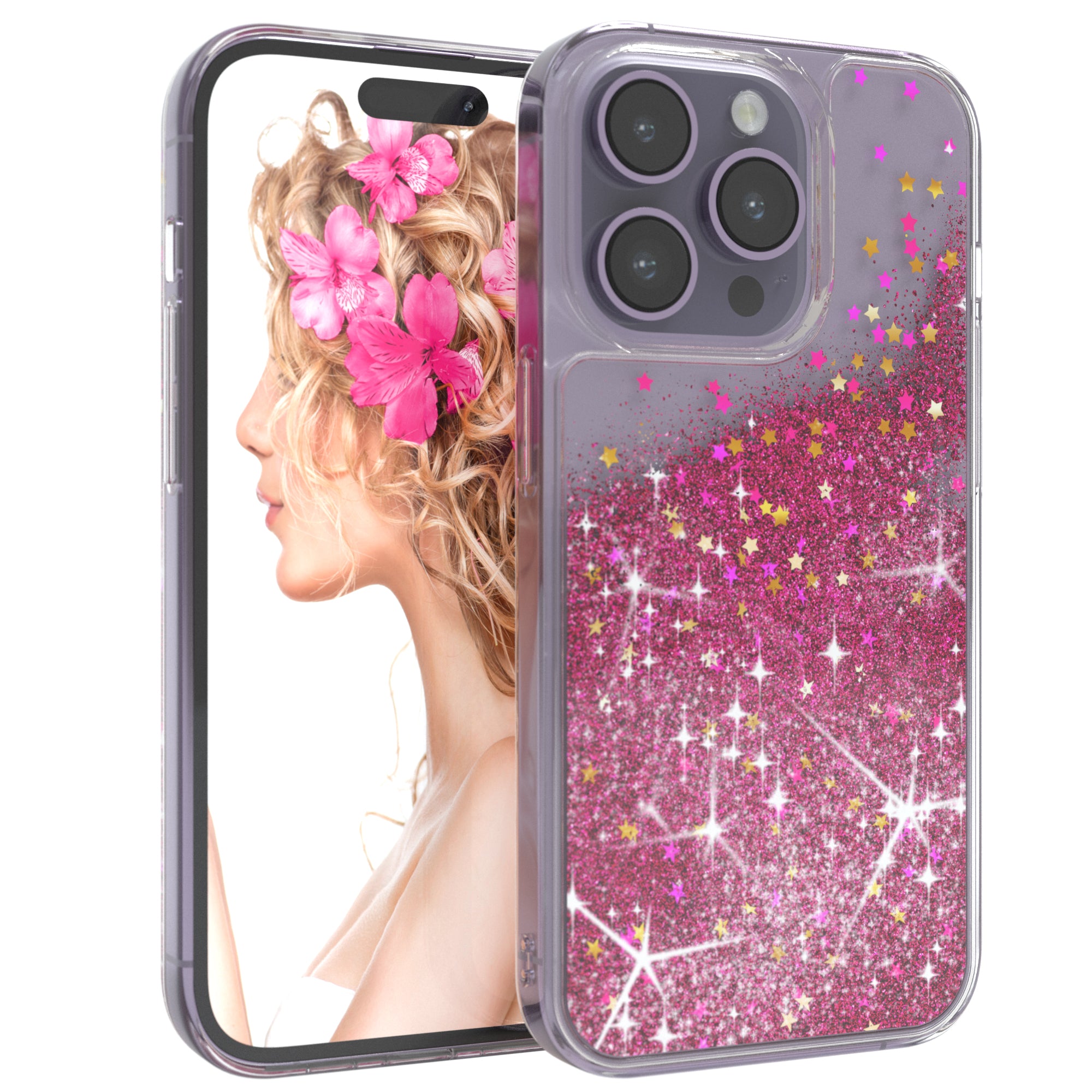 iPhone 14 Pro Glitzerhülle