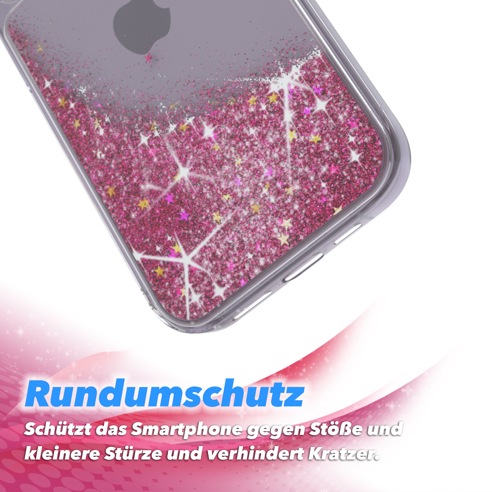 iPhone 14 Pro Glitzerhülle