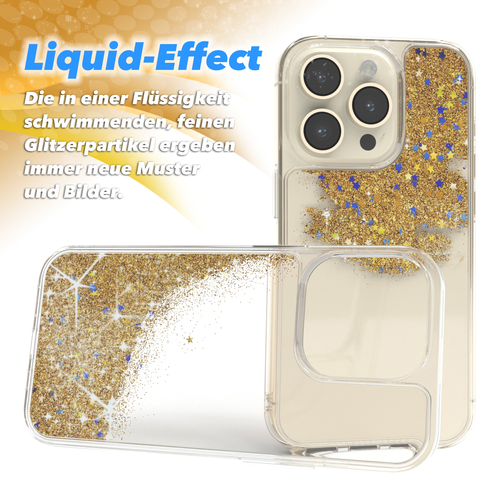 iPhone 14 Pro Glitzerhülle
