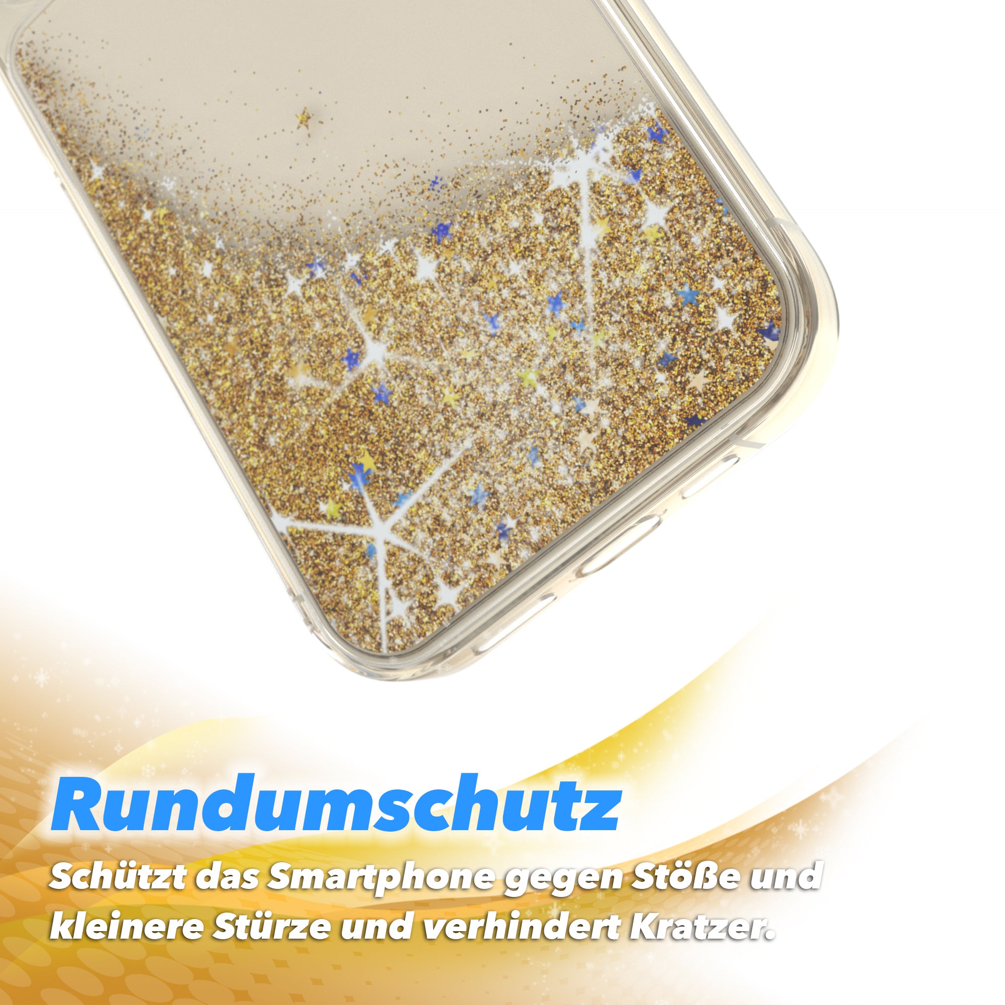 iPhone 14 Pro Glitzerhülle