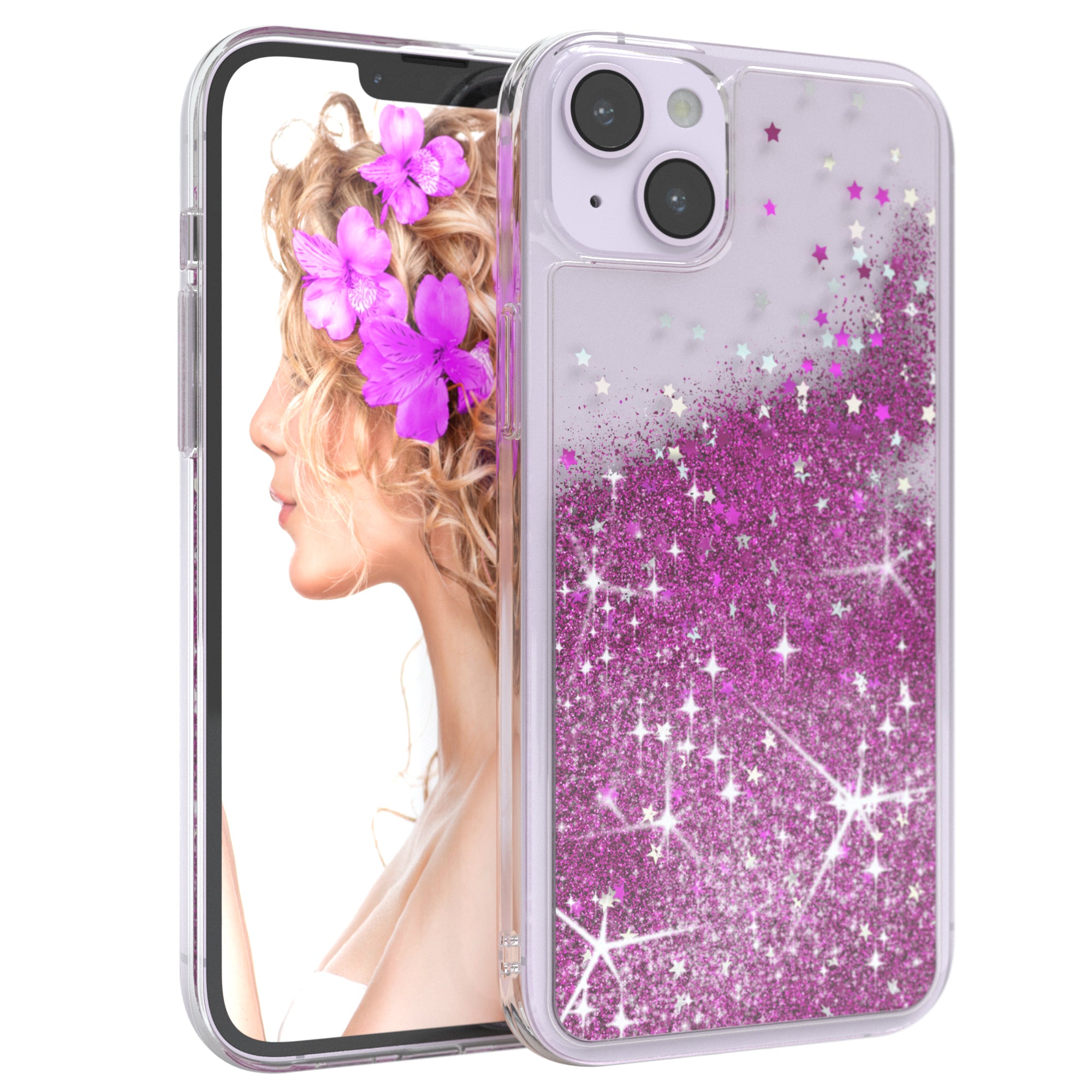 iPhone 14 Plus Glitzerhülle