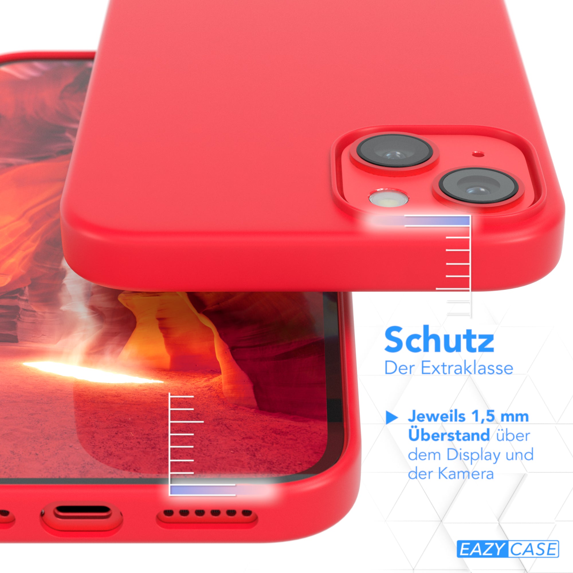 iPhone 14 Plus ultradünnes Slimcover aus TPU