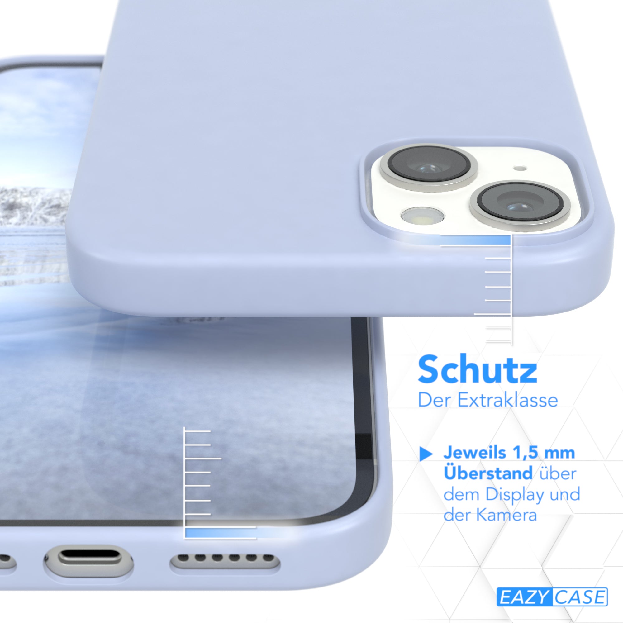 iPhone 14 Plus ultradünnes Slimcover aus TPU