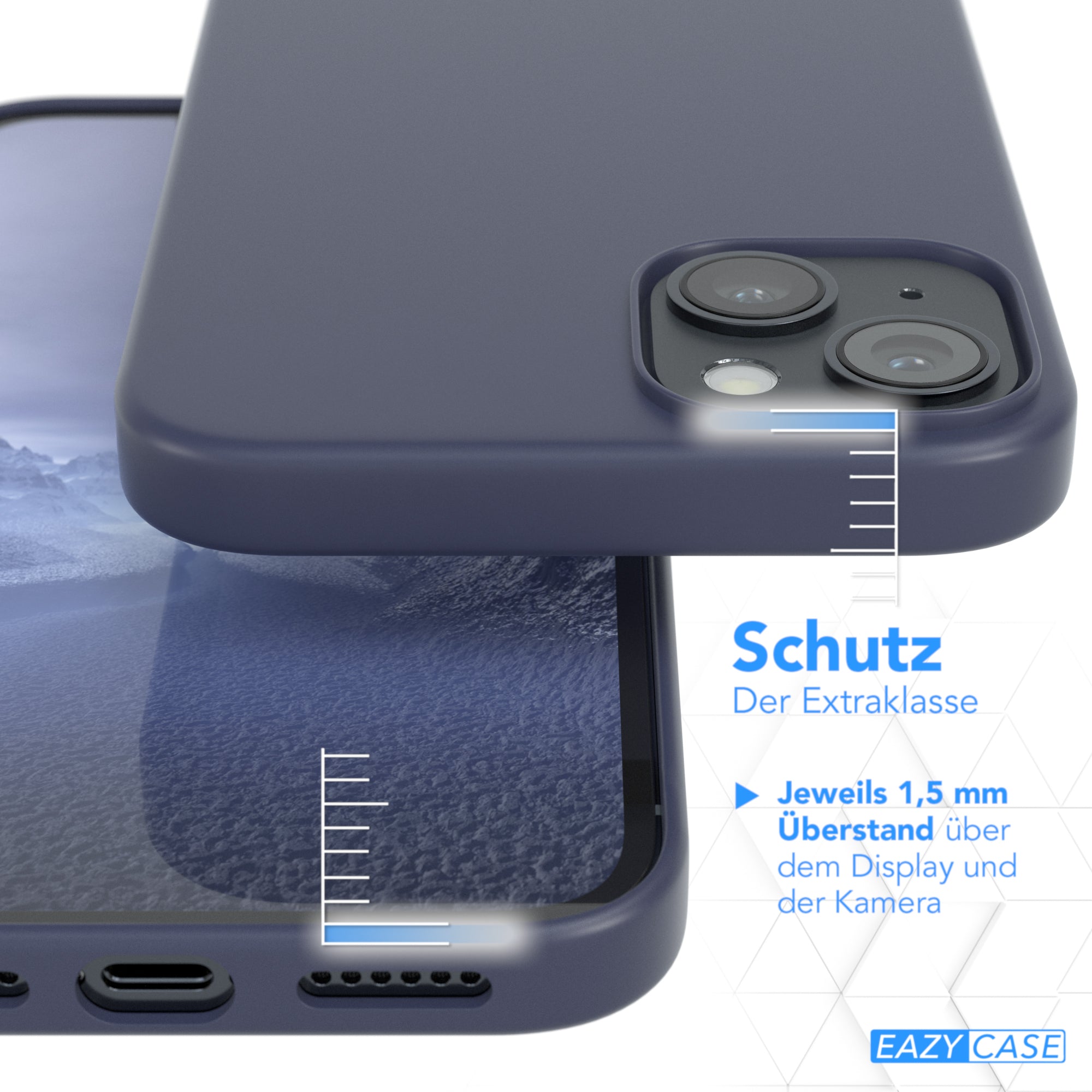 iPhone 14 Plus ultradünnes Slimcover aus TPU