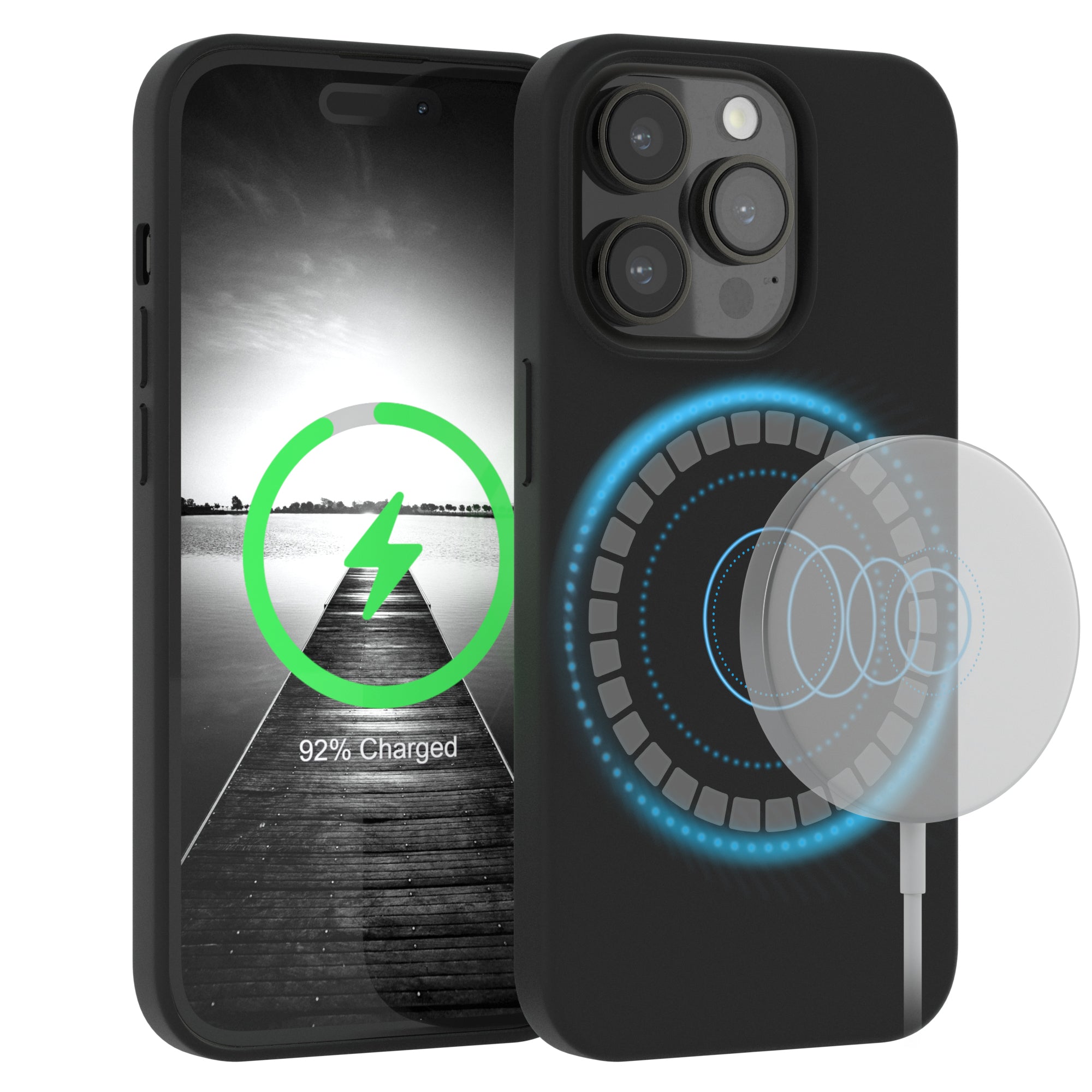 iPhone 14 Pro premium Silikonhülle mit MagSafe