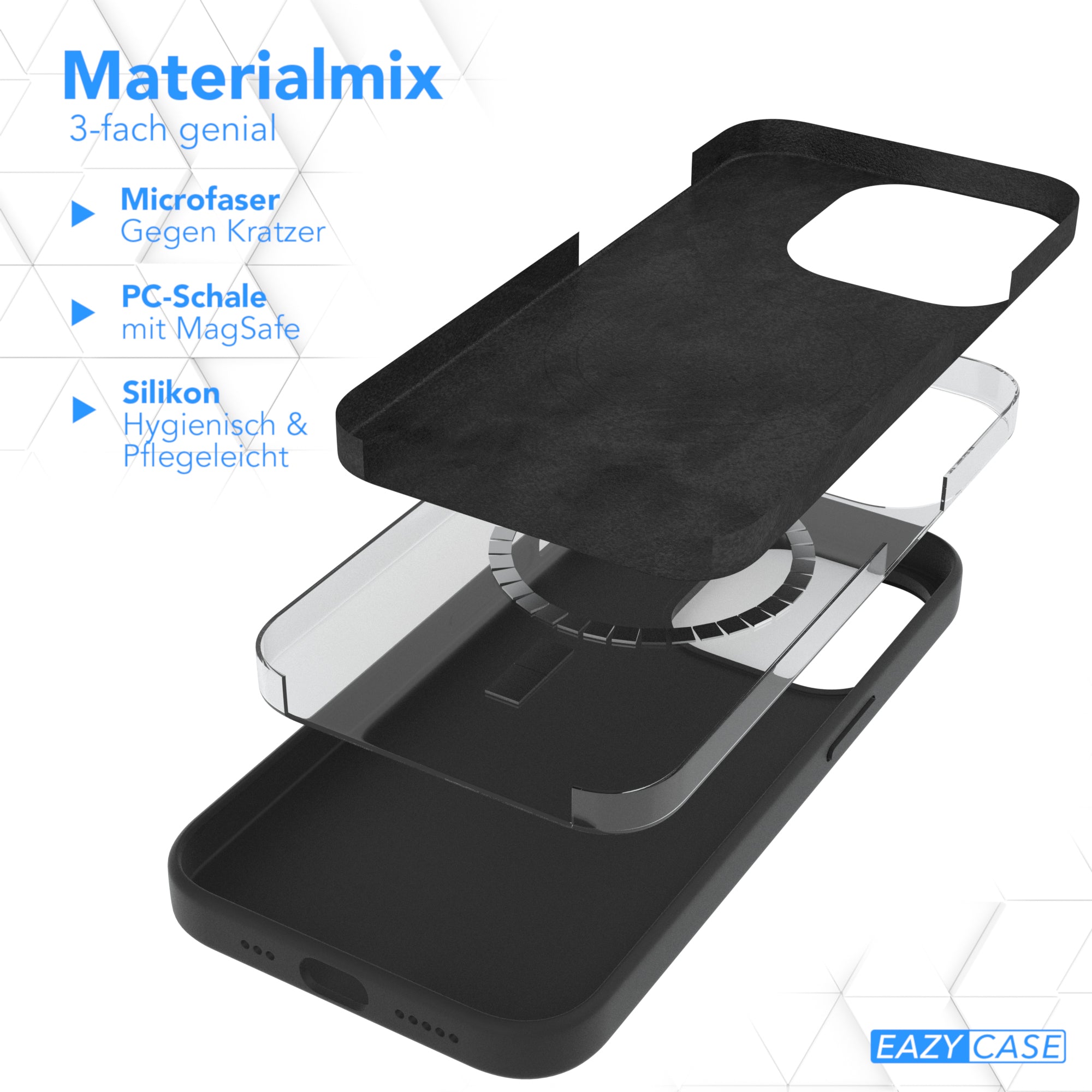 iPhone 14 Pro premium Silikonhülle mit MagSafe