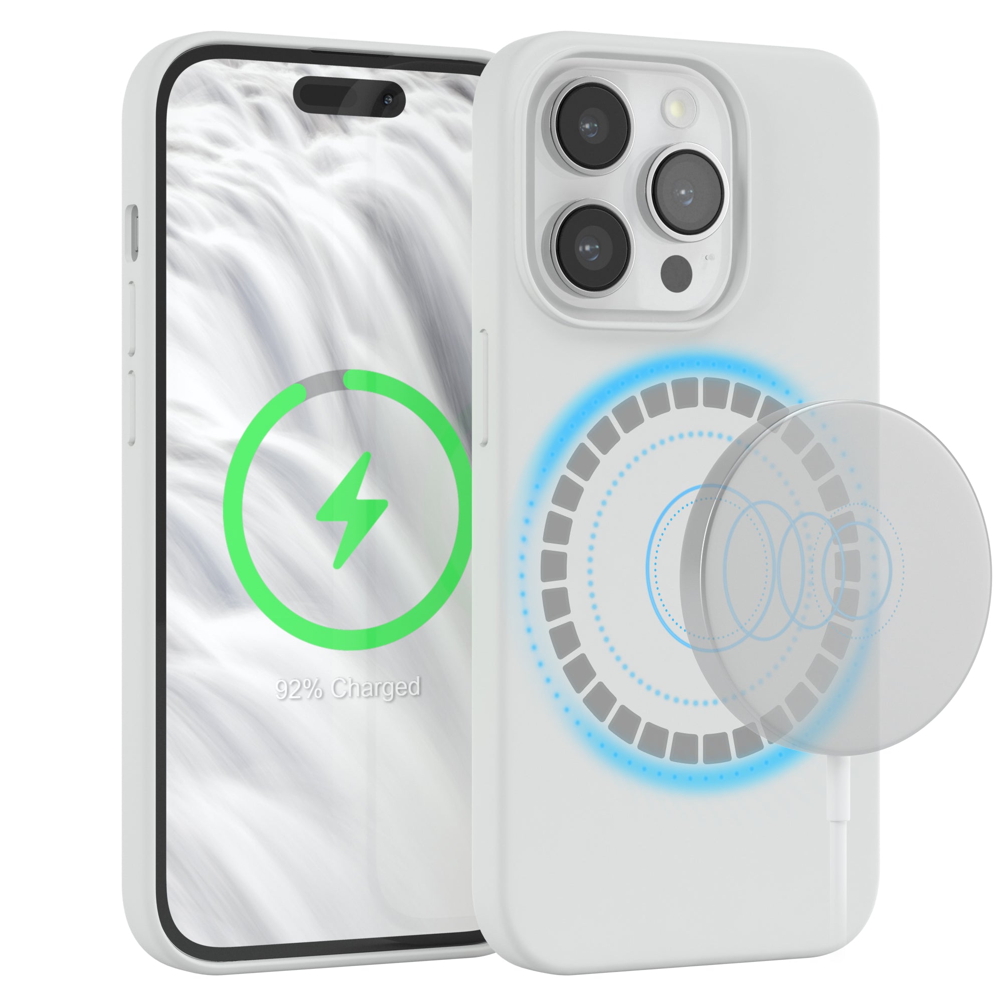 iPhone 14 Pro premium Silikonhülle mit MagSafe