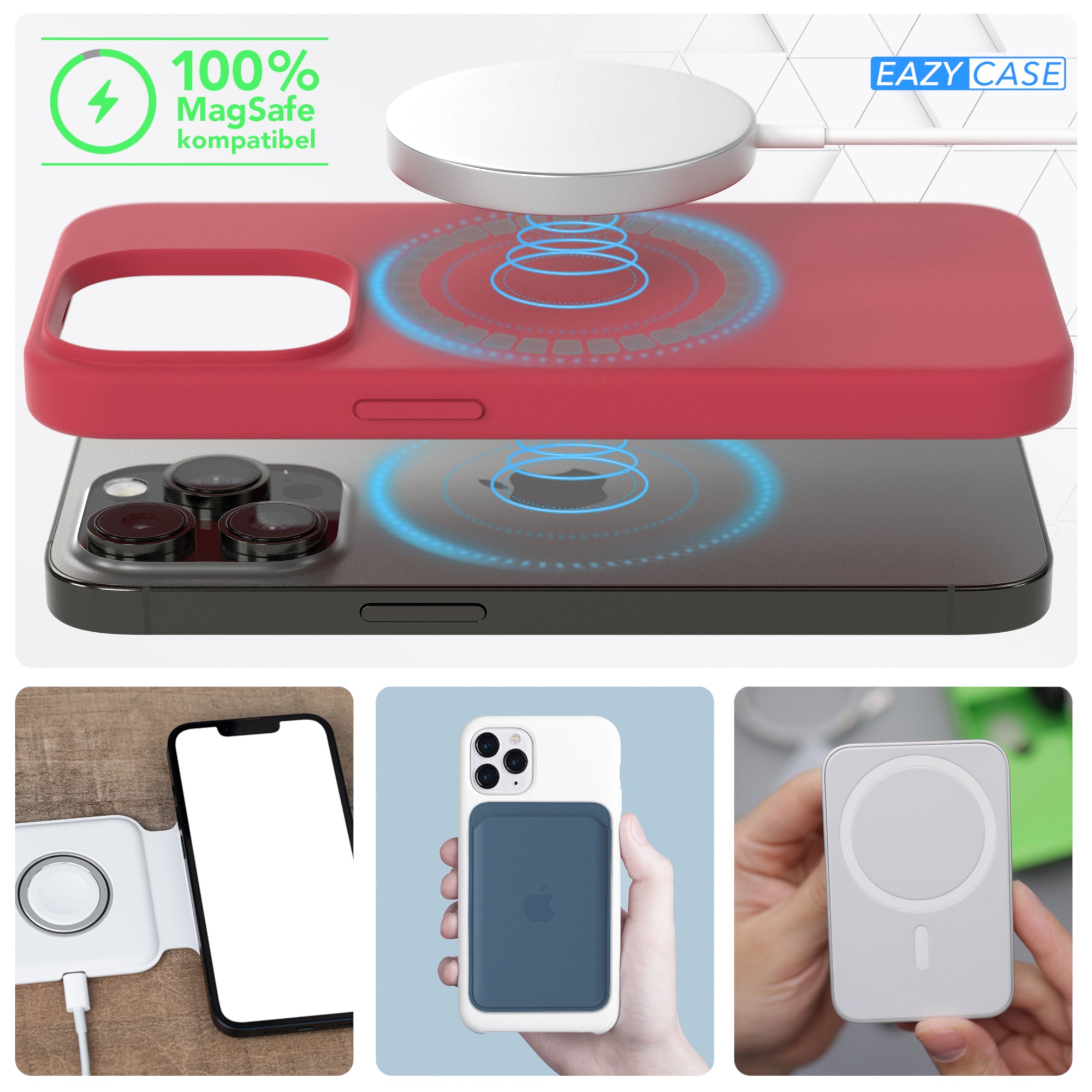 iPhone 14 Pro premium Silikonhülle mit MagSafe