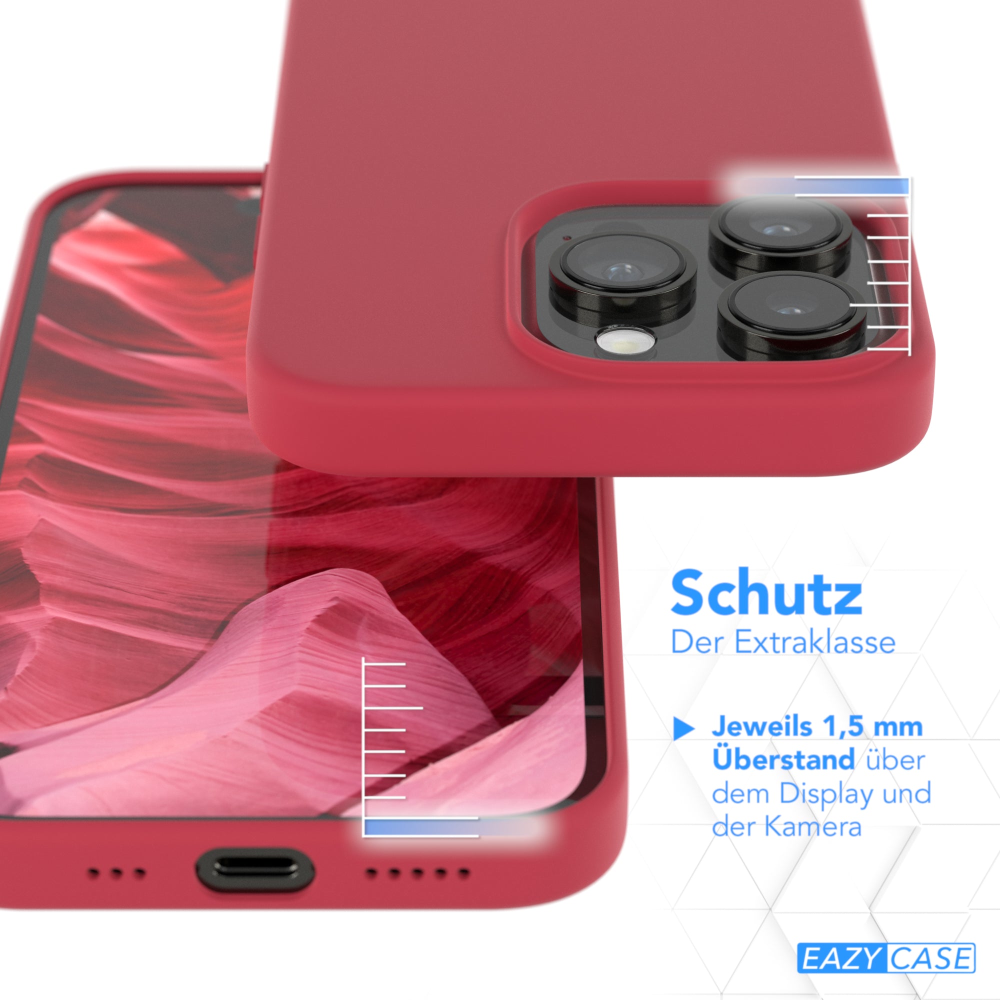 iPhone 14 Pro premium Silikonhülle mit MagSafe