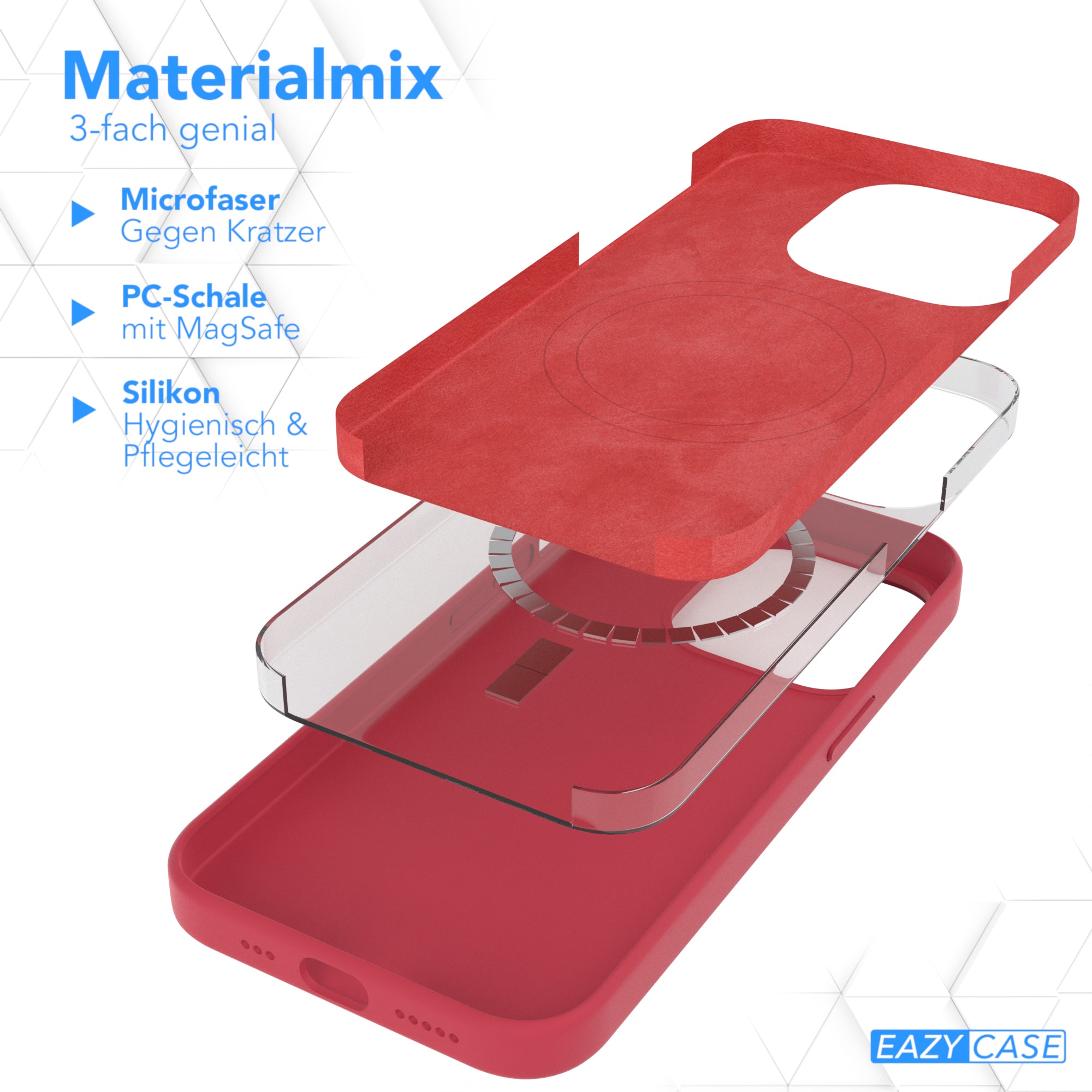 iPhone 14 Pro premium Silikonhülle mit MagSafe