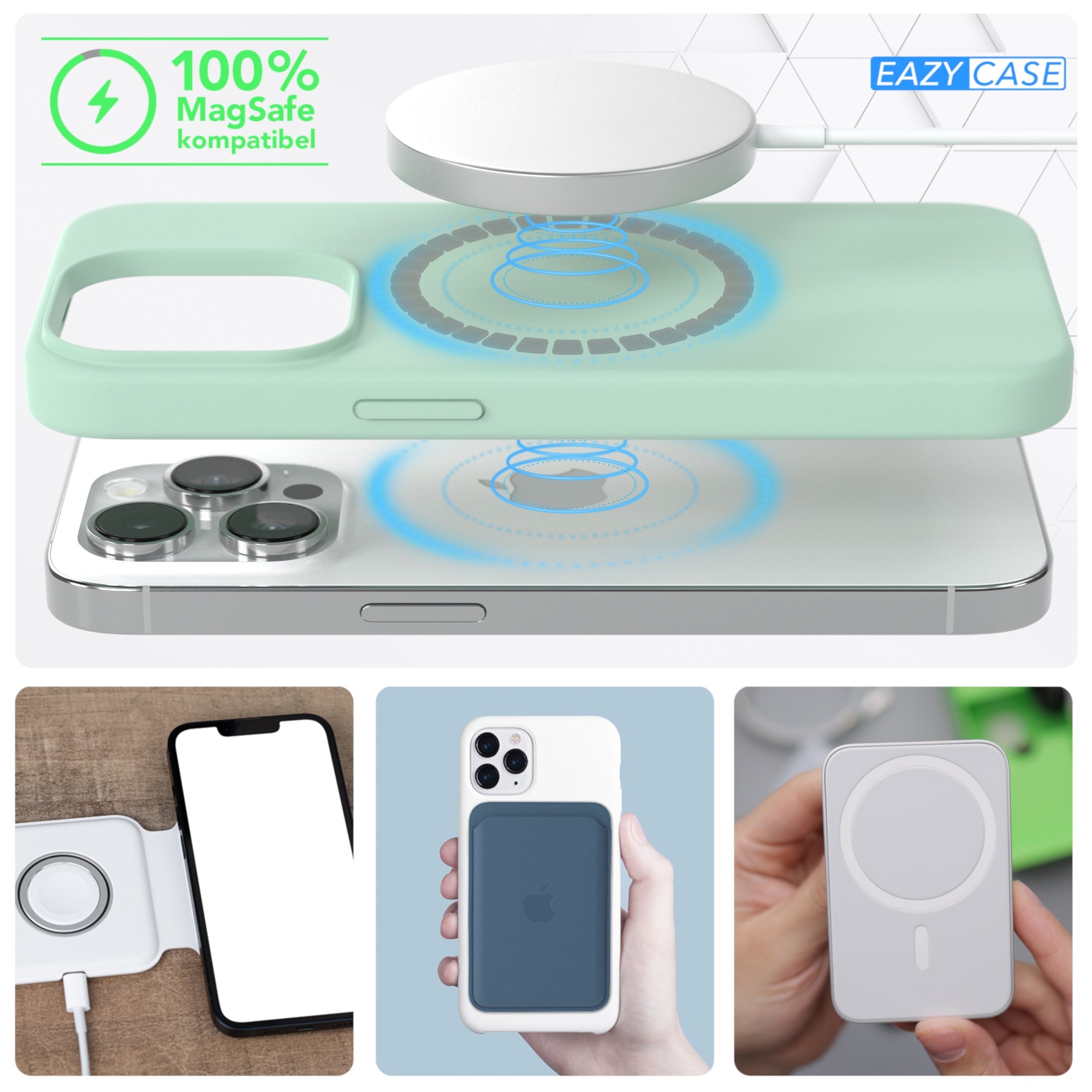 iPhone 14 Pro premium Silikonhülle mit MagSafe