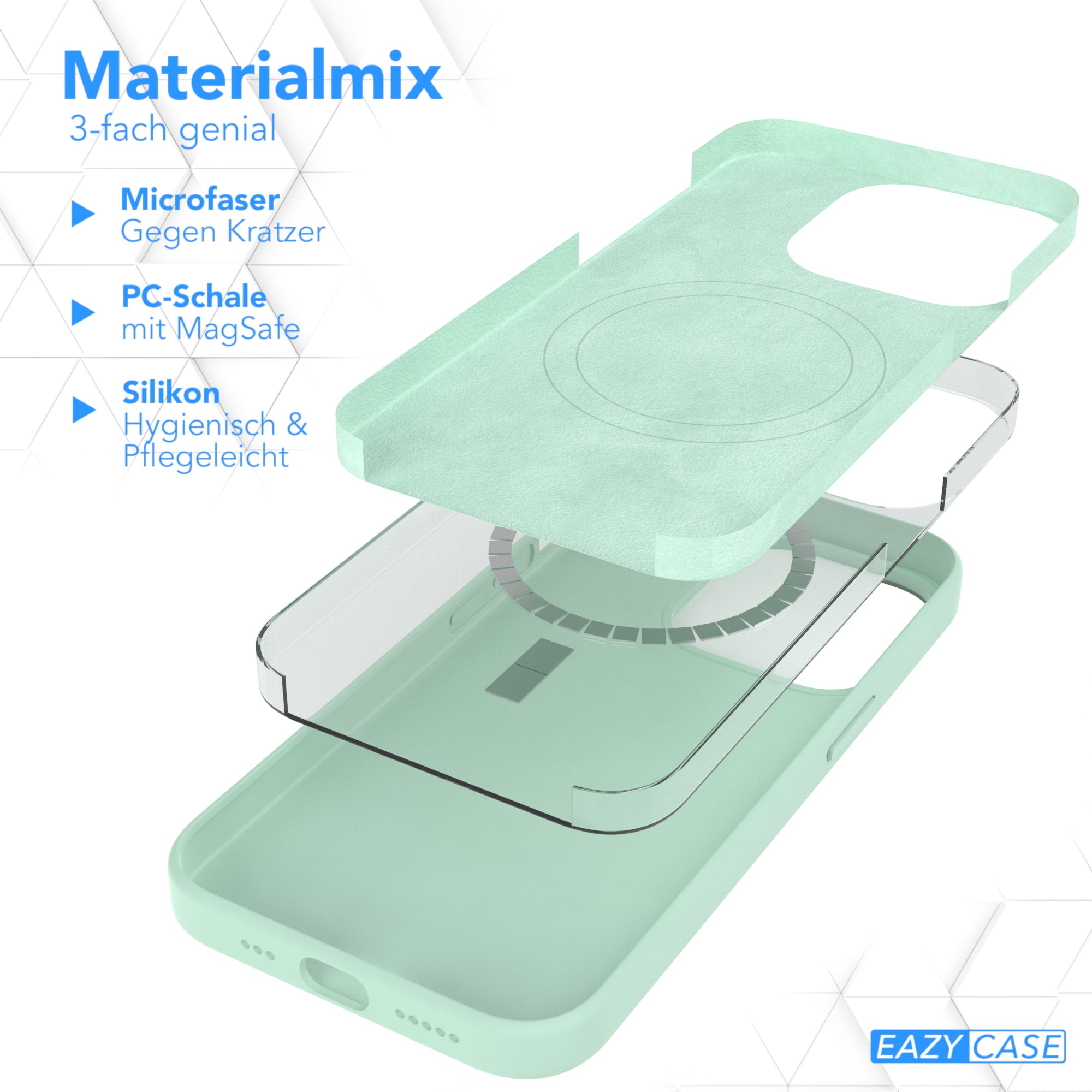 iPhone 14 Pro premium Silikonhülle mit MagSafe