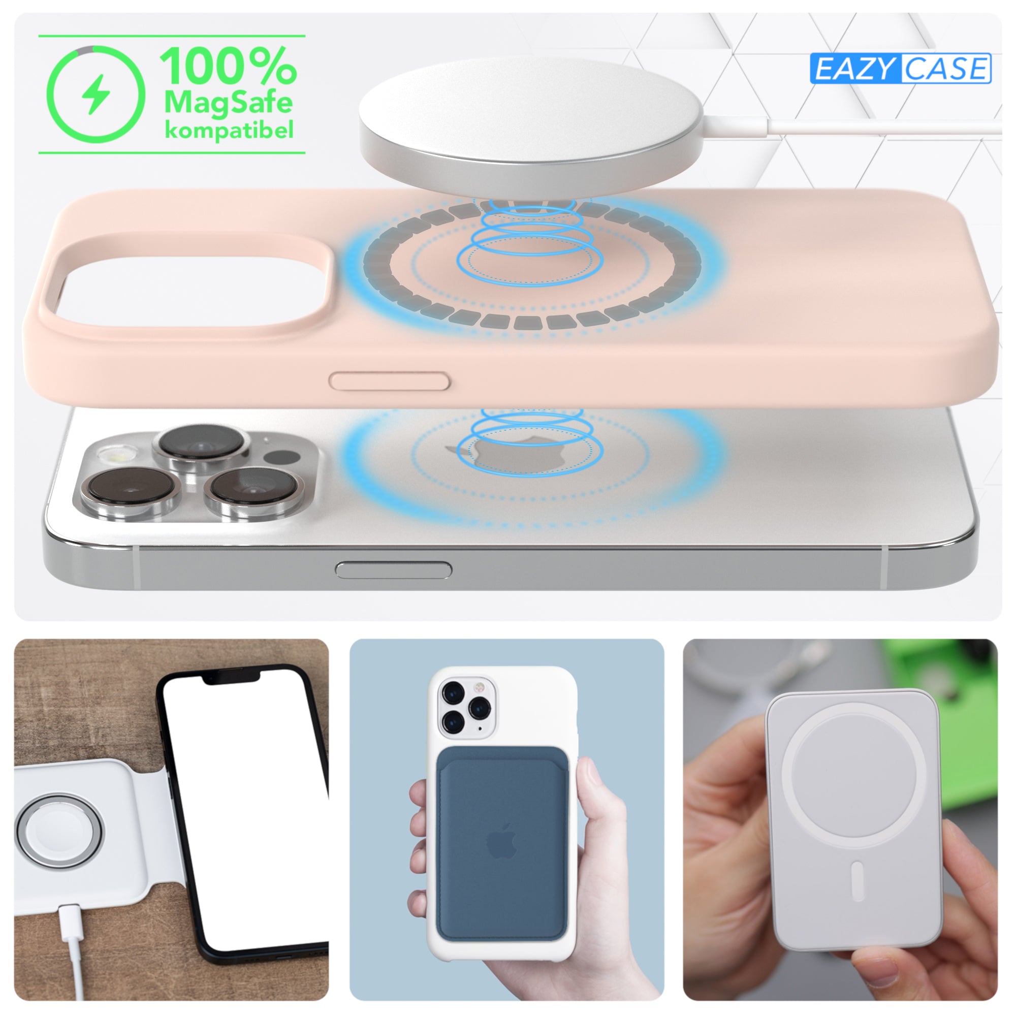 iPhone 14 Pro premium Silikonhülle mit MagSafe