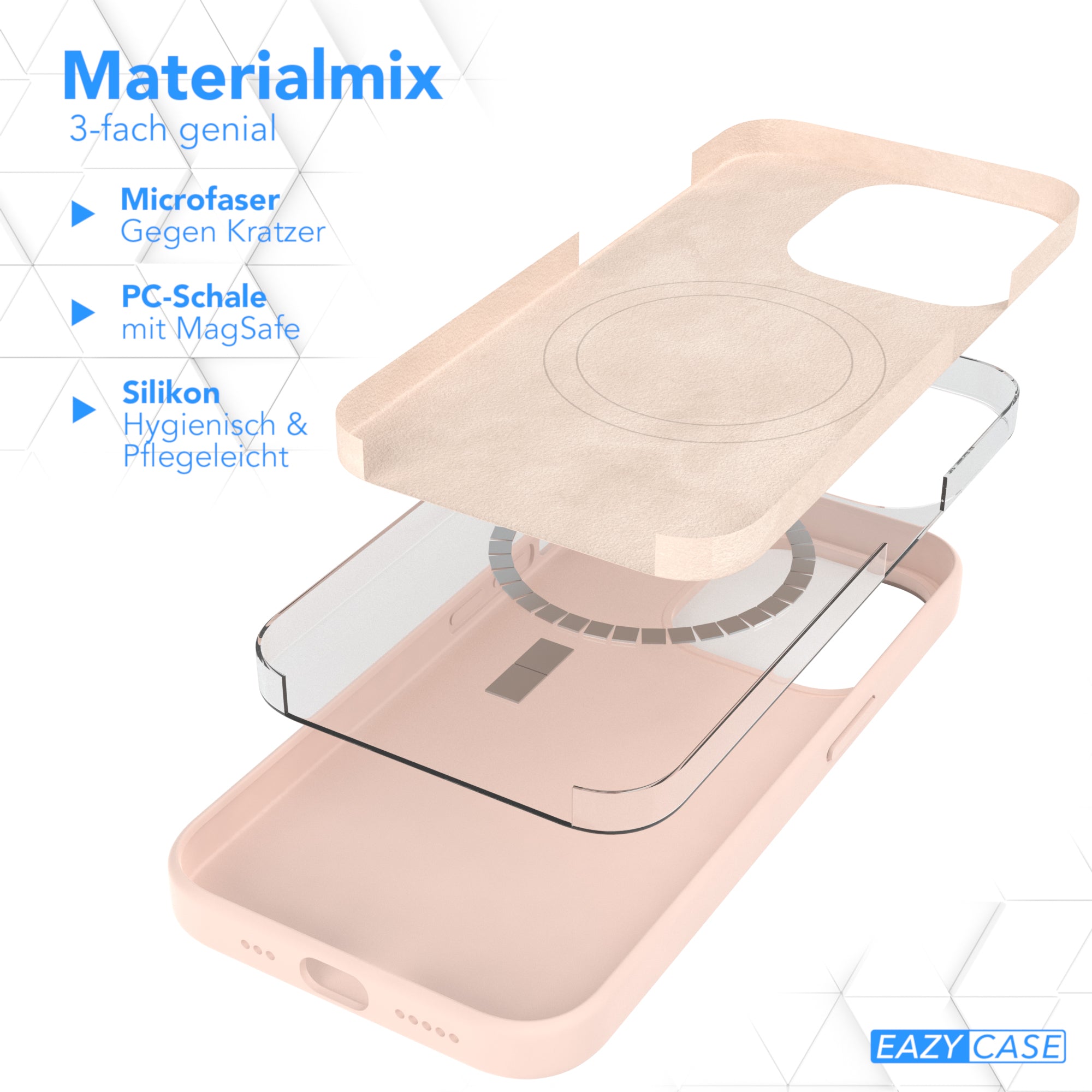 iPhone 14 Pro premium Silikonhülle mit MagSafe