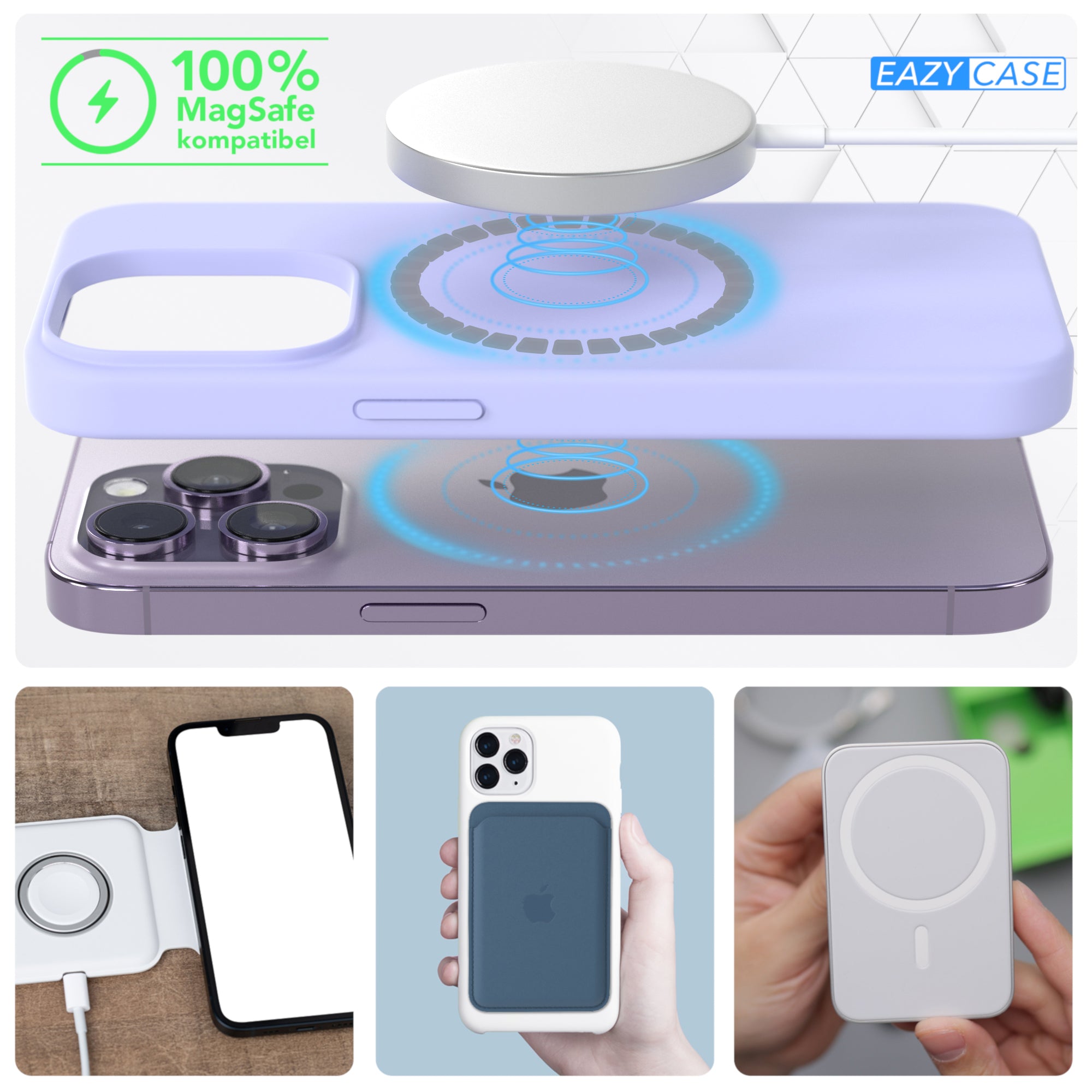 iPhone 14 Pro premium Silikonhülle mit MagSafe