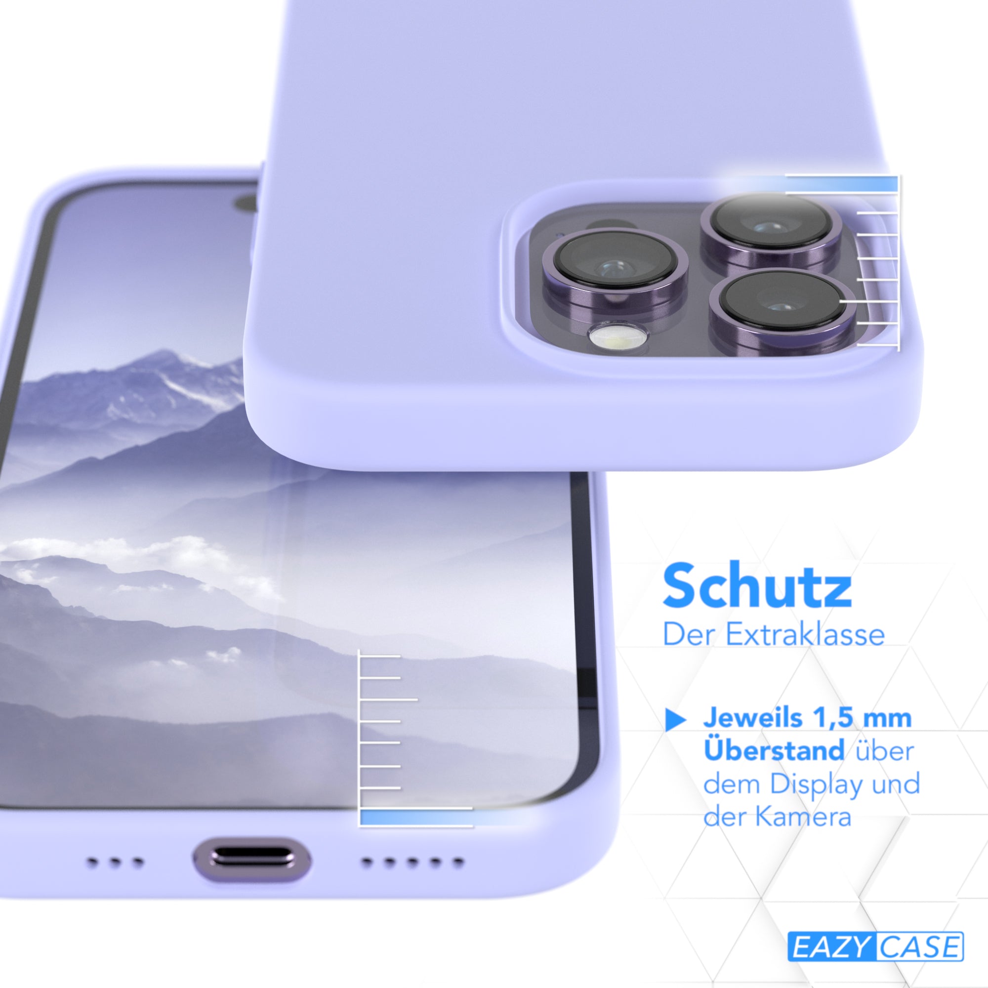 iPhone 14 Pro premium Silikonhülle mit MagSafe
