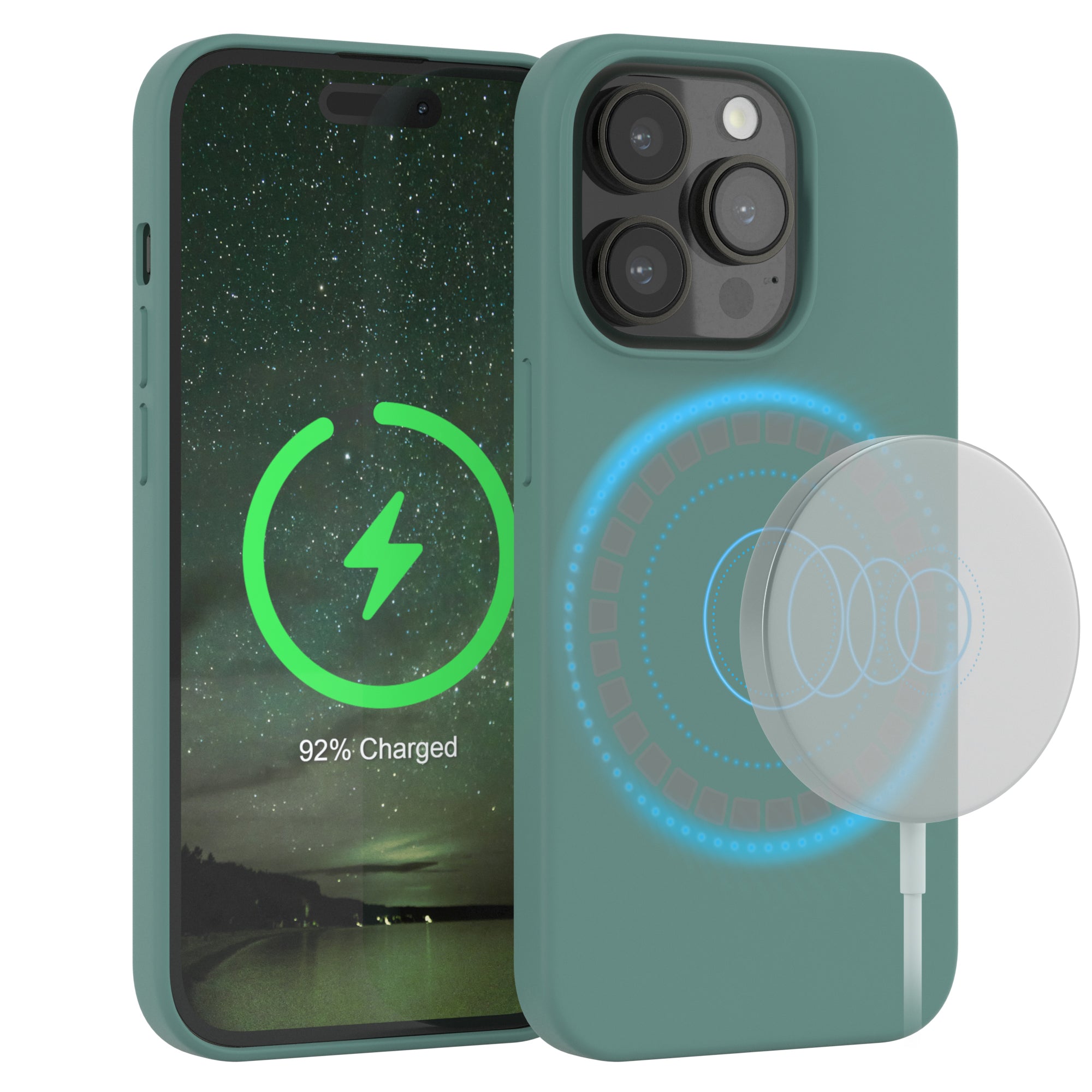 iPhone 14 Pro premium Silikonhülle mit MagSafe