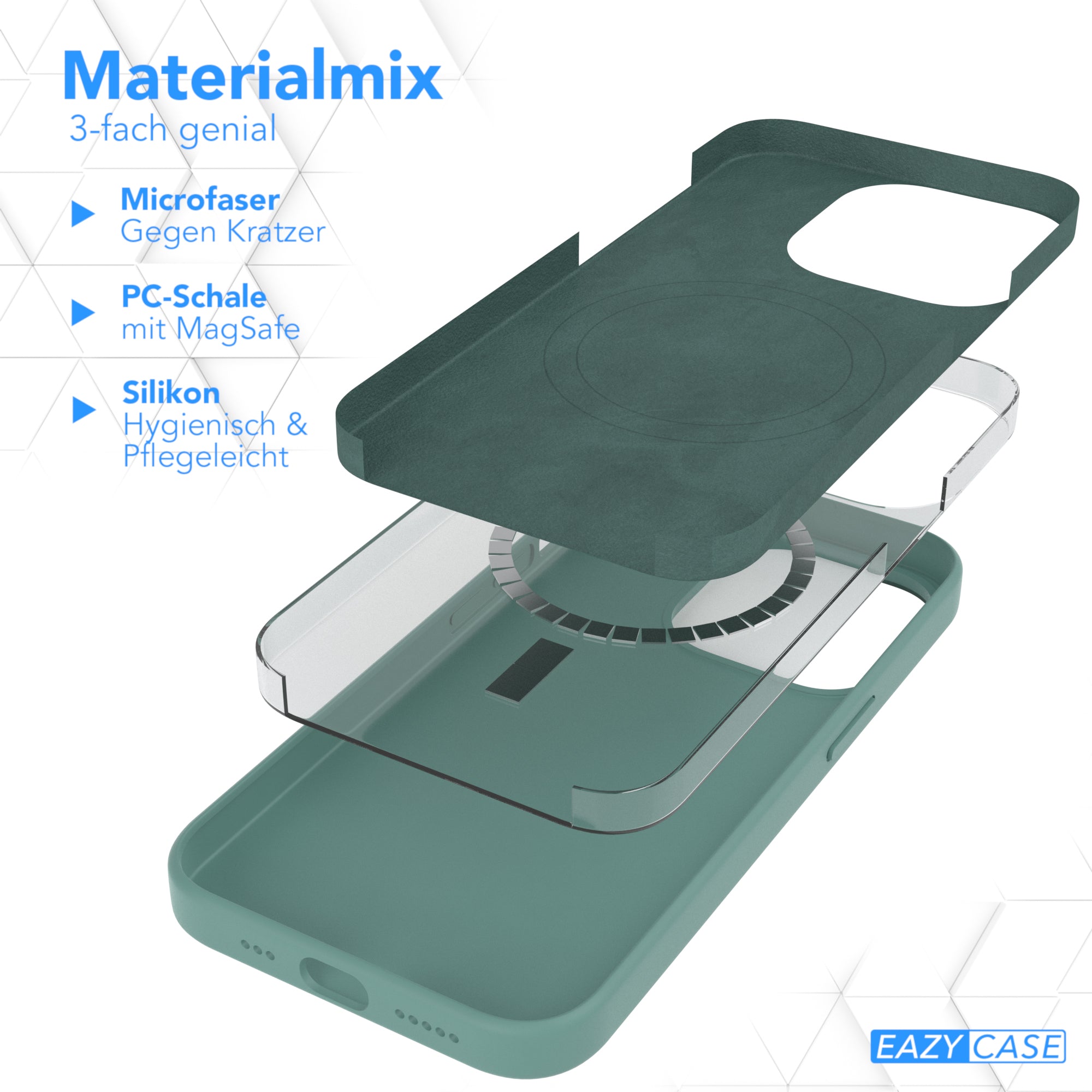 iPhone 14 Pro premium Silikonhülle mit MagSafe