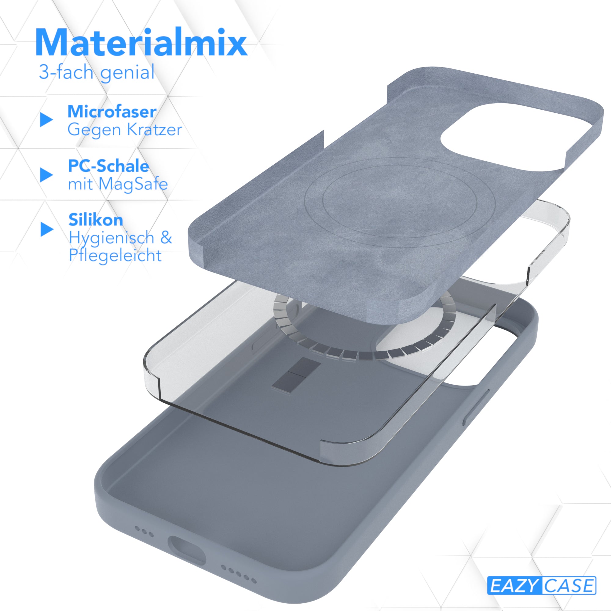 iPhone 14 Pro premium Silikonhülle mit MagSafe