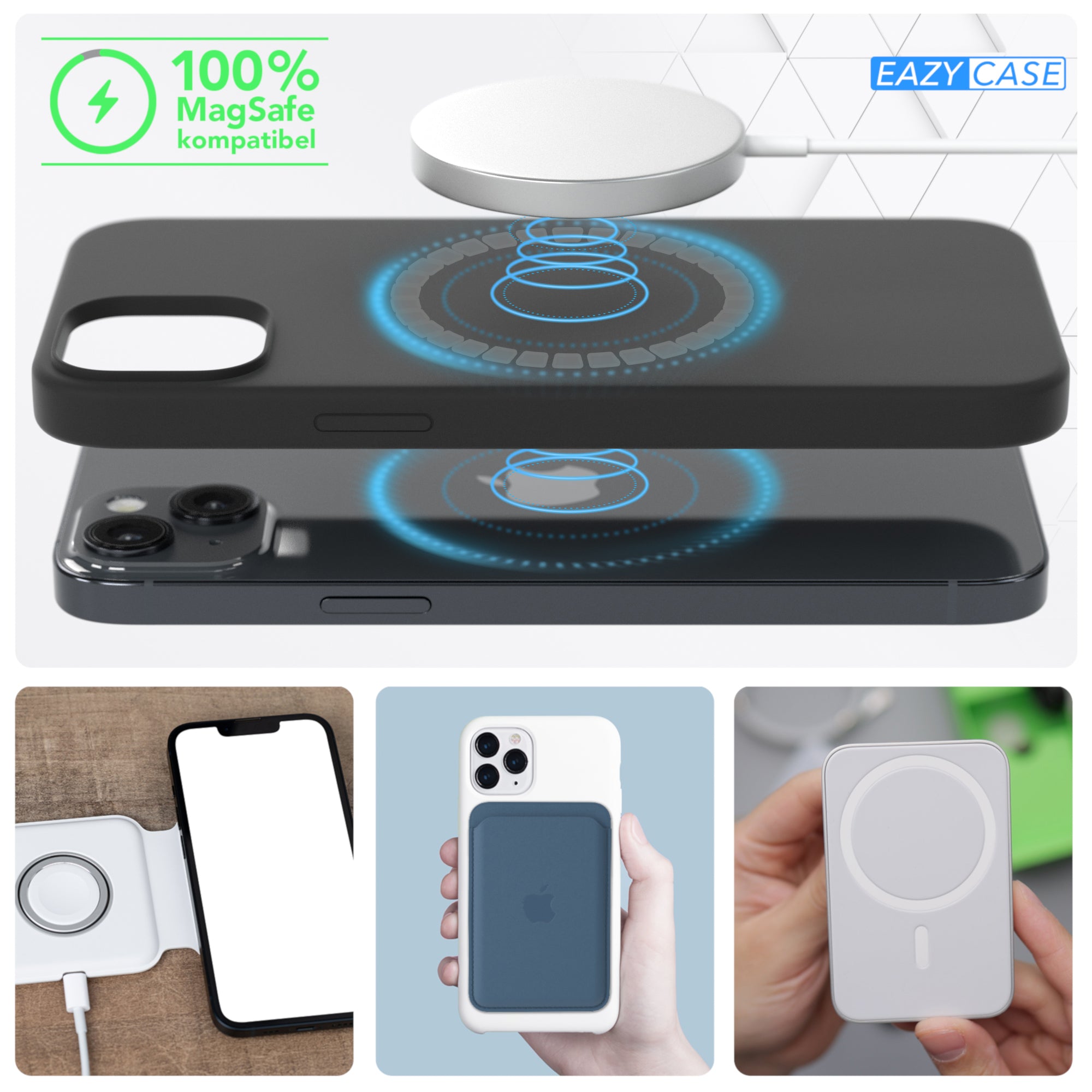 iPhone 14 Plus premium Silikonhülle mit MagSafe