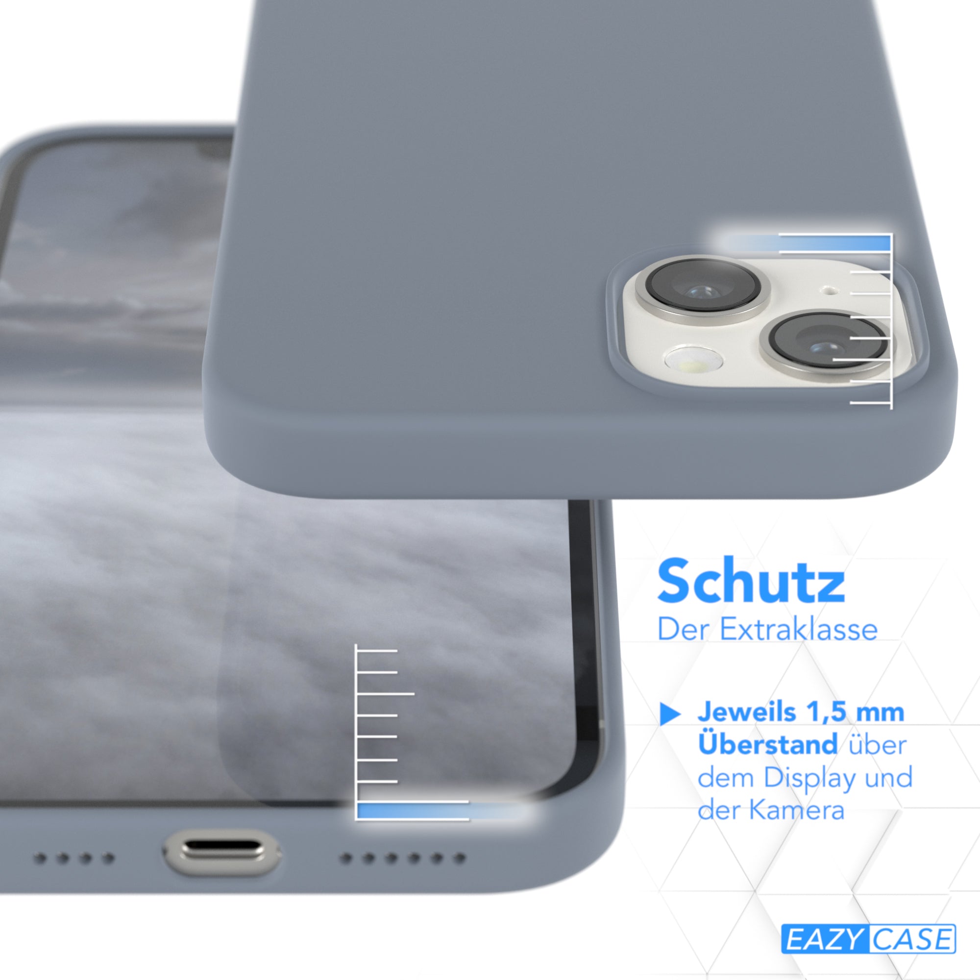 iPhone 14 Plus premium Silikonhülle mit MagSafe