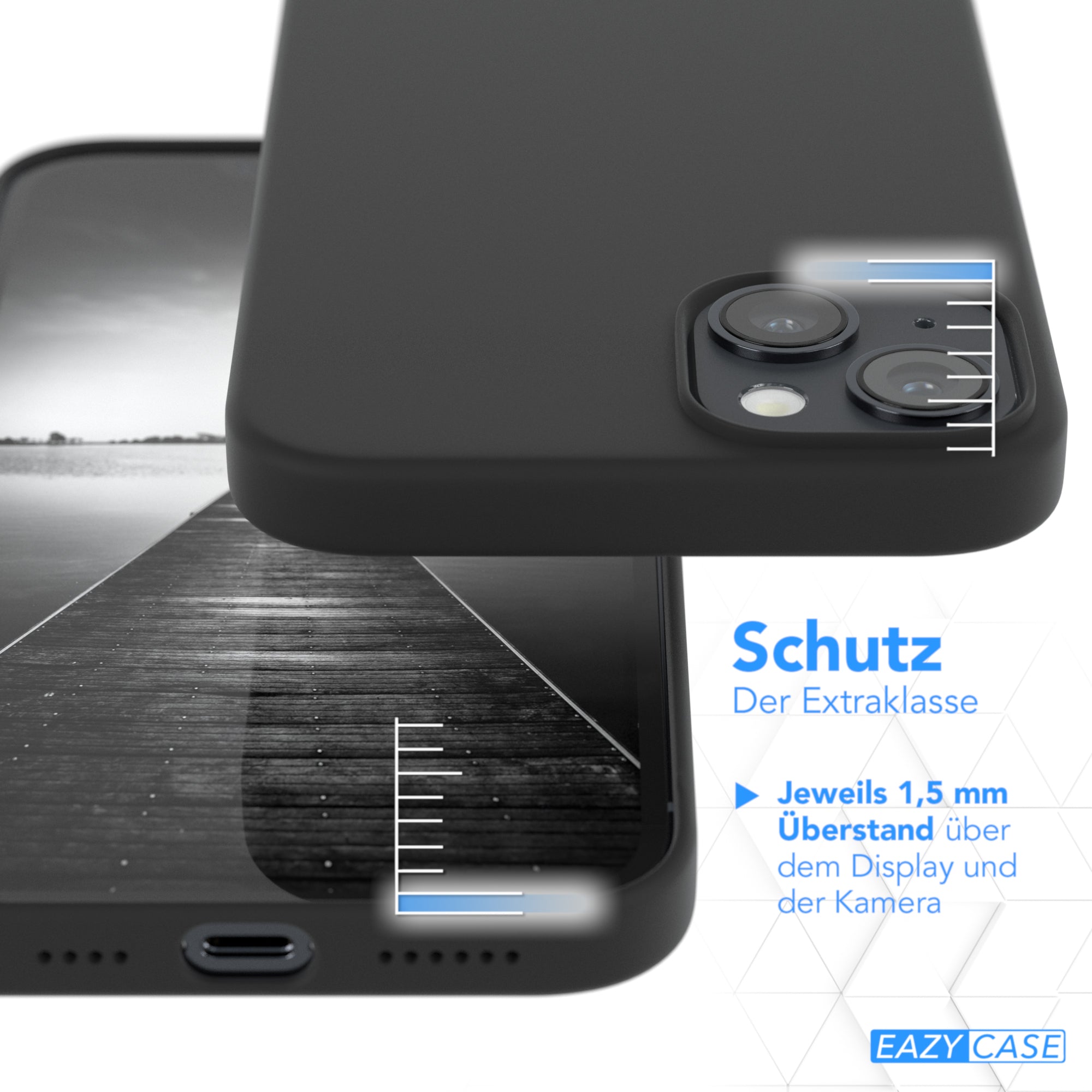 iPhone 14 Plus premium Silikonhülle mit MagSafe