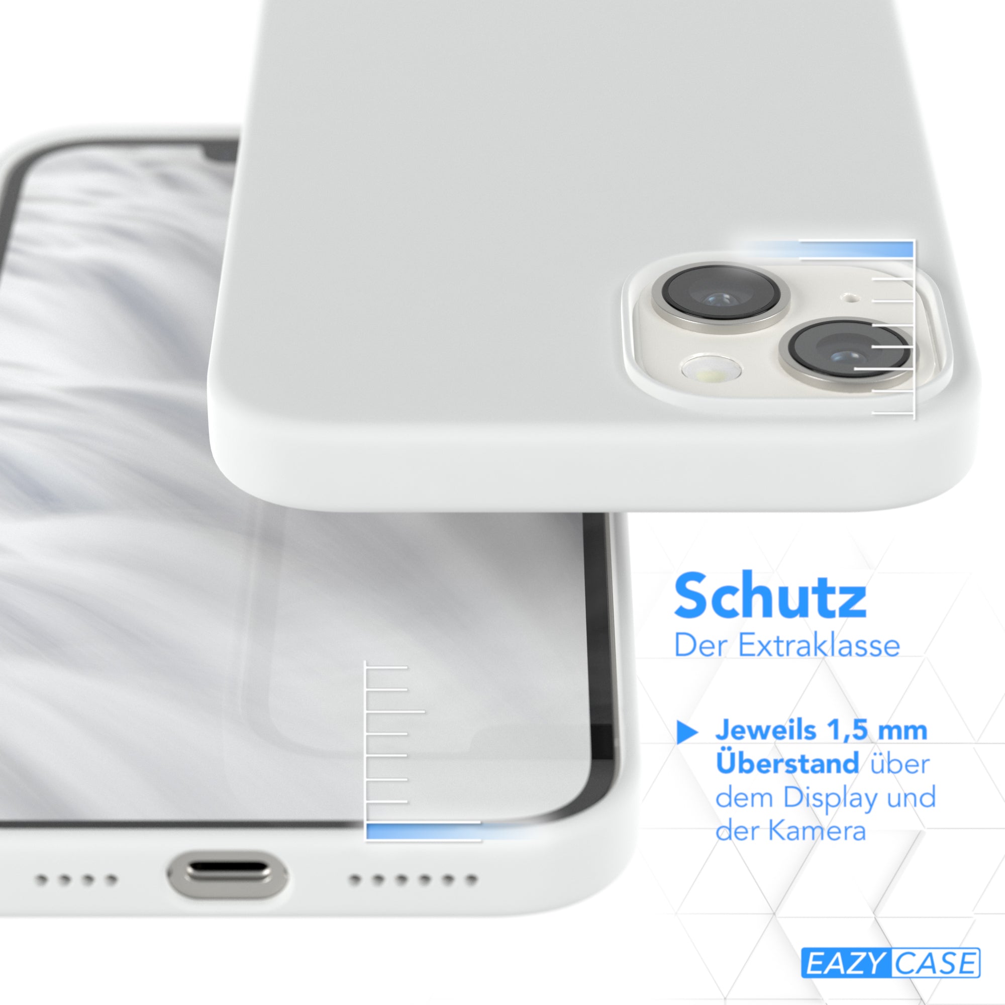 iPhone 14 Plus premium Silikonhülle mit MagSafe