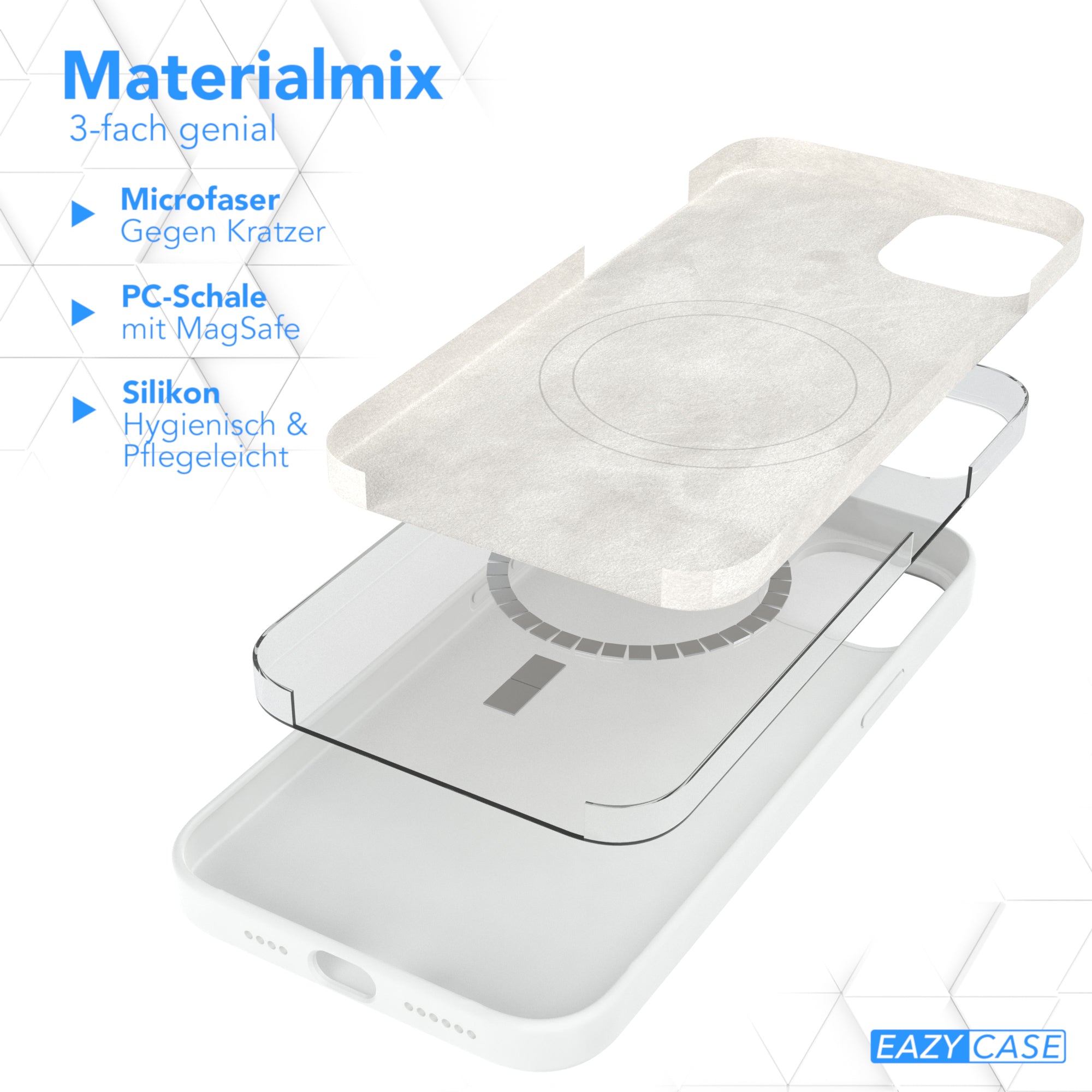 iPhone 14 Plus premium Silikonhülle mit MagSafe
