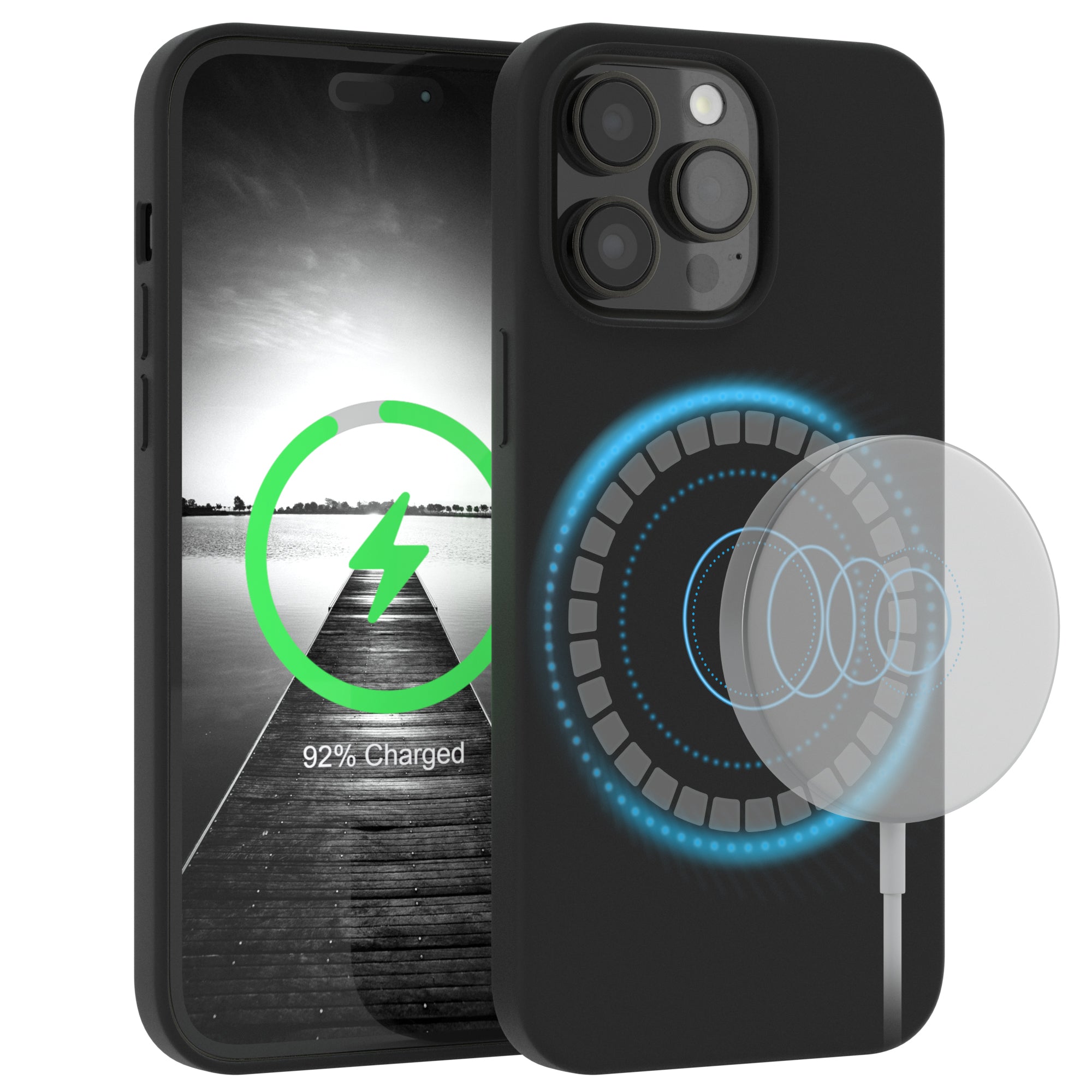 iPhone 14 Pro Max premium Silikonhülle mit MagSafe