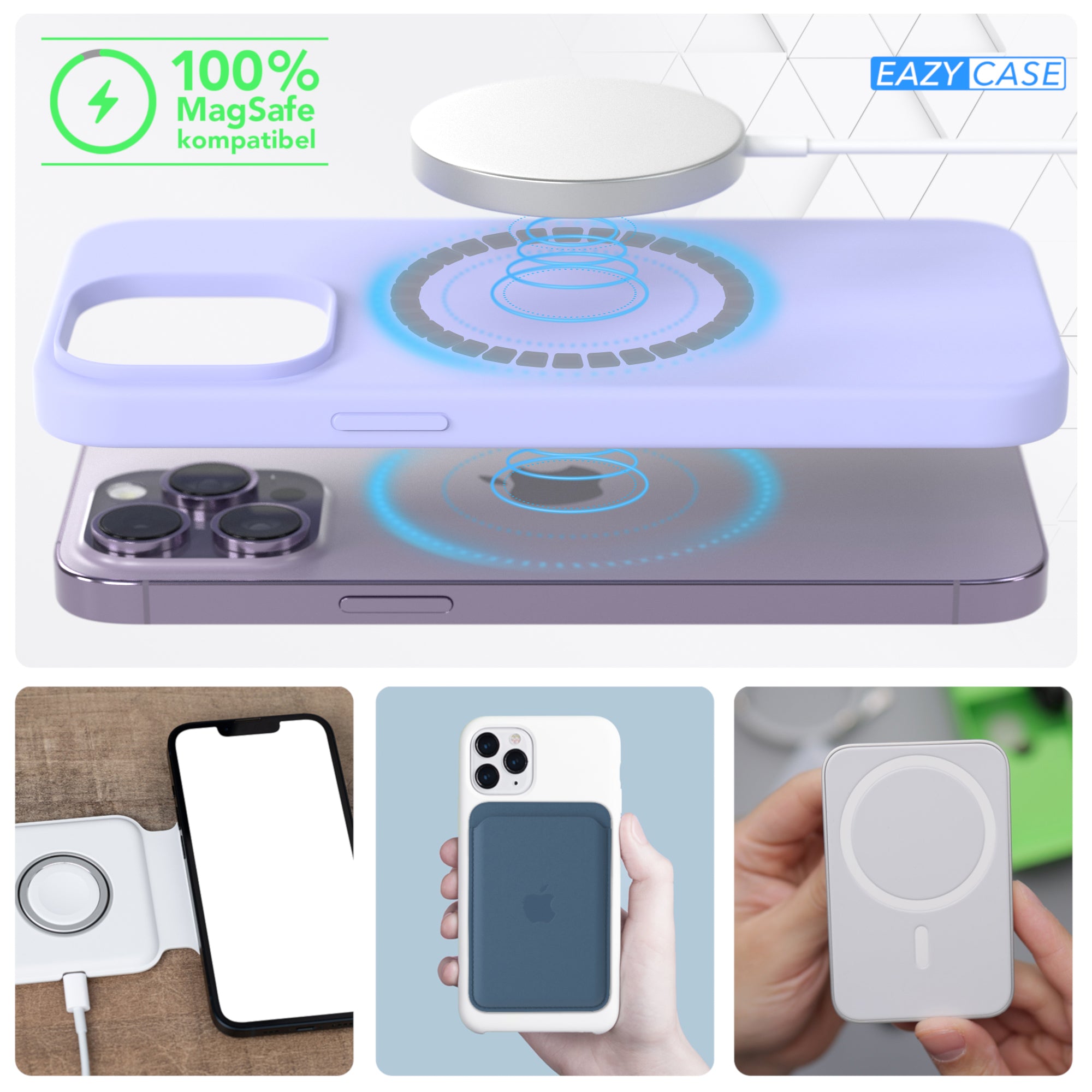 iPhone 14 Pro Max premium Silikonhülle mit MagSafe