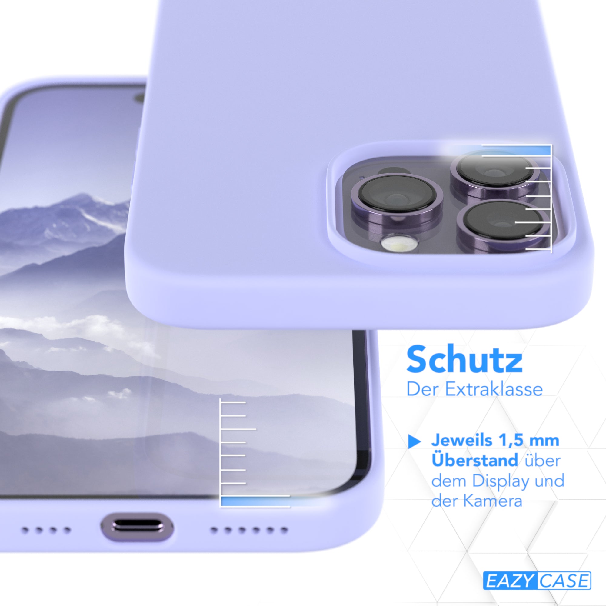 iPhone 14 Pro Max premium Silikonhülle mit MagSafe