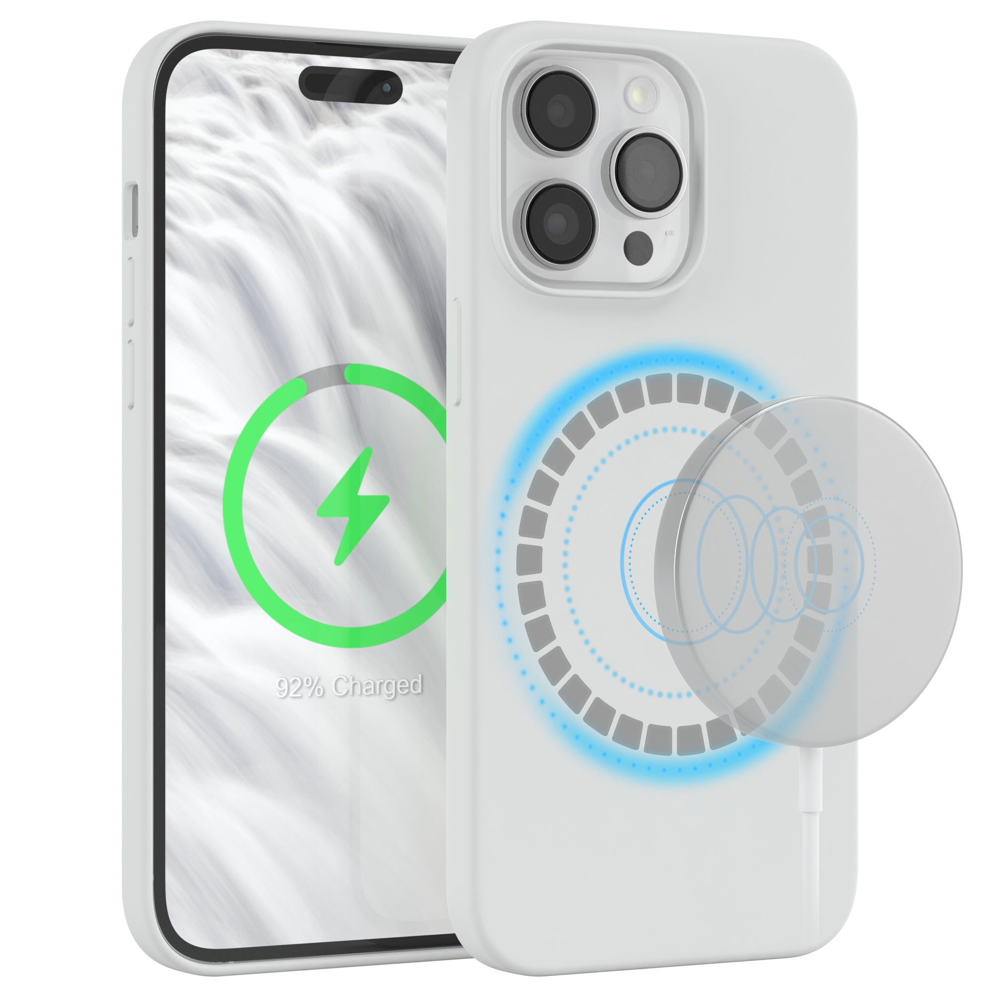 iPhone 14 Pro Max premium Silikonhülle mit MagSafe