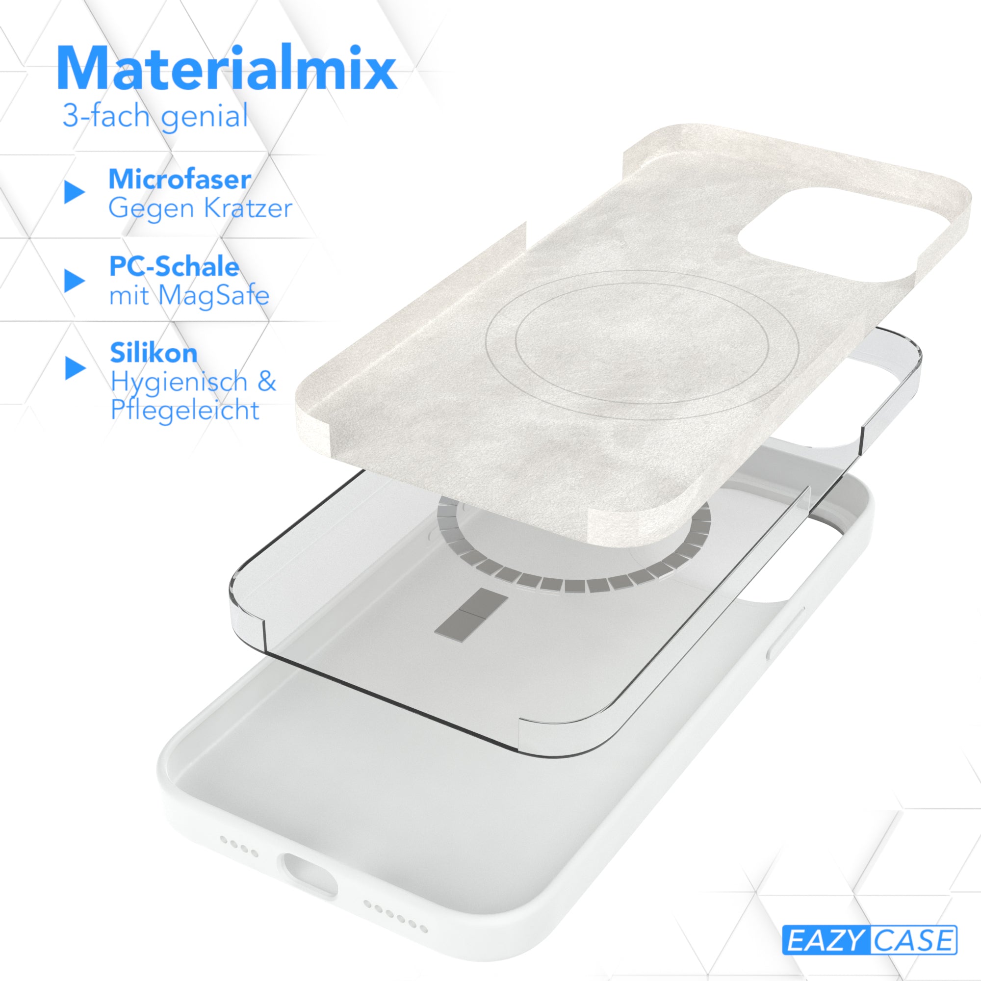 iPhone 14 Pro Max premium Silikonhülle mit MagSafe