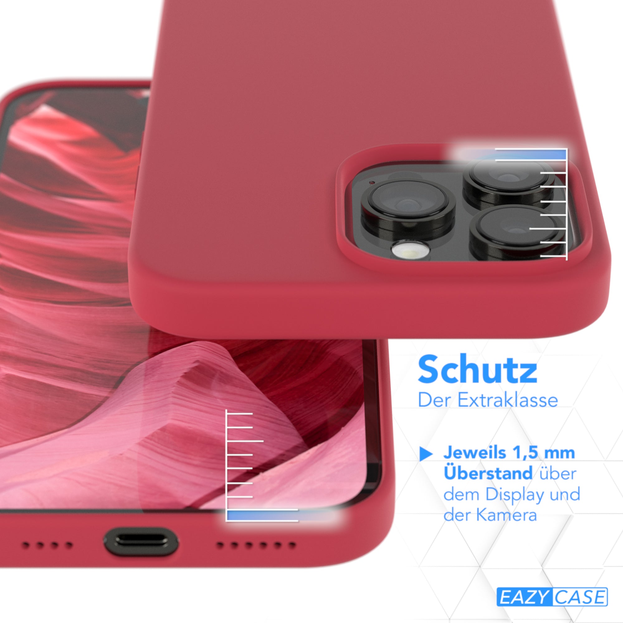 iPhone 14 Pro Max premium Silikonhülle mit MagSafe