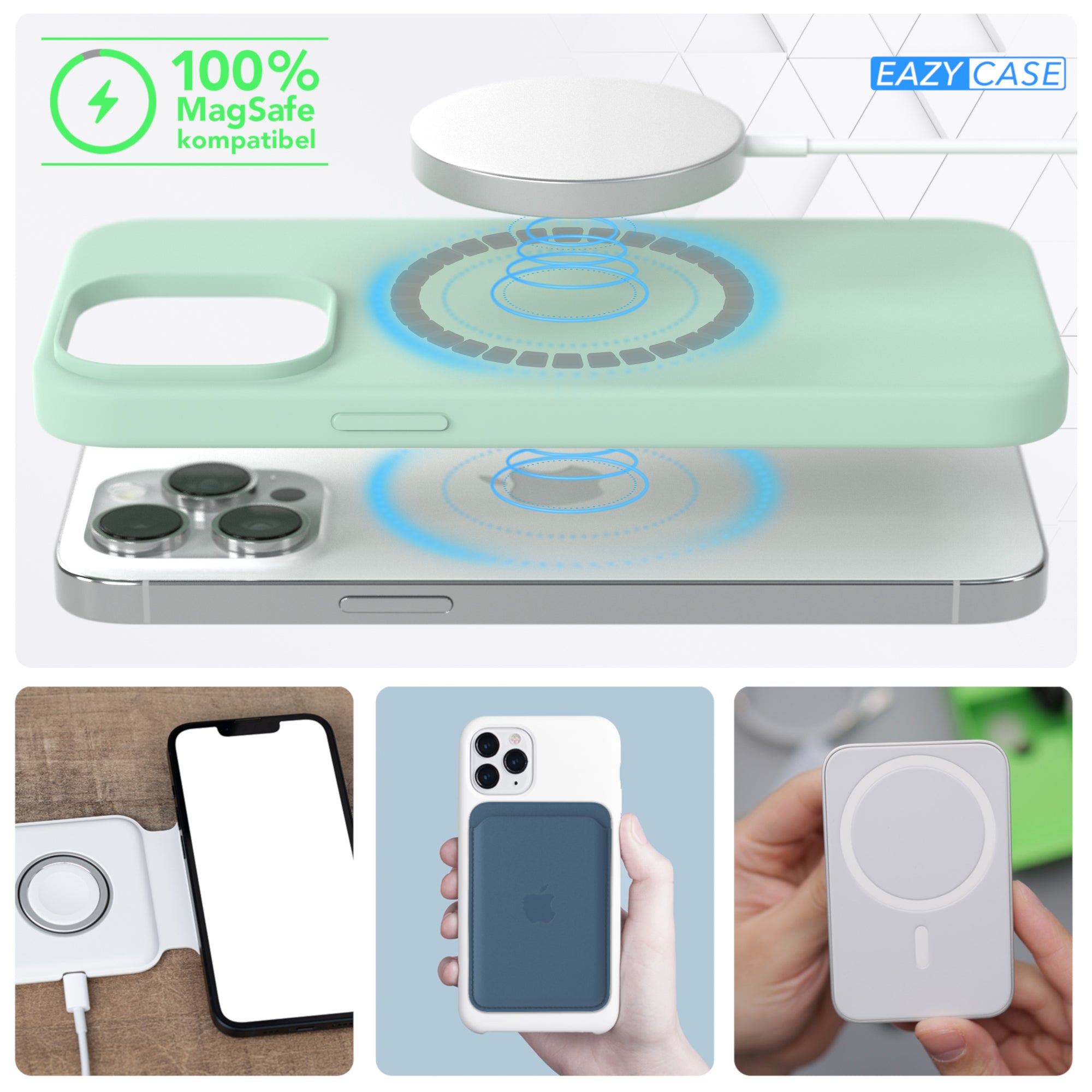 iPhone 14 Pro Max premium Silikonhülle mit MagSafe