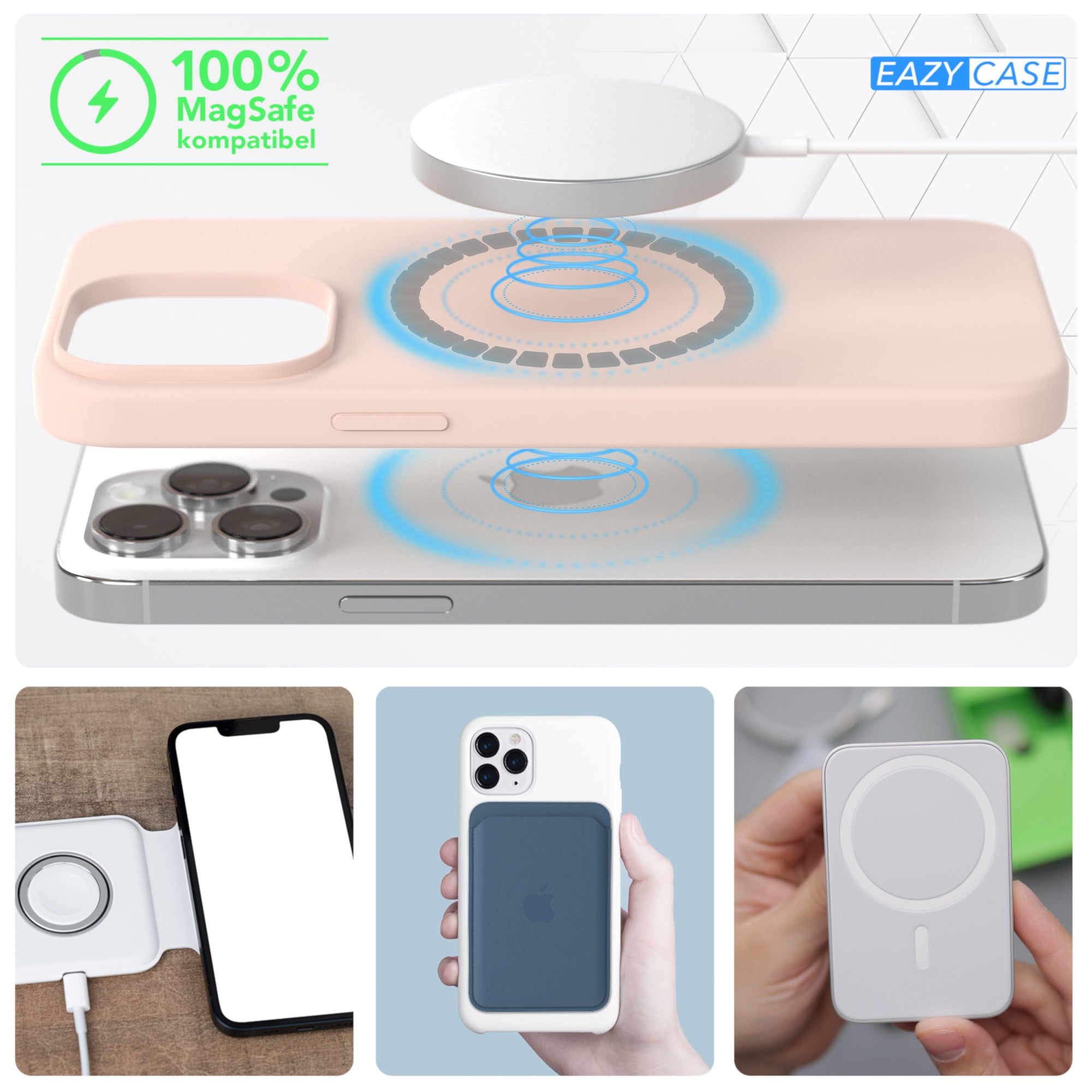 iPhone 14 Pro Max premium Silikonhülle mit MagSafe