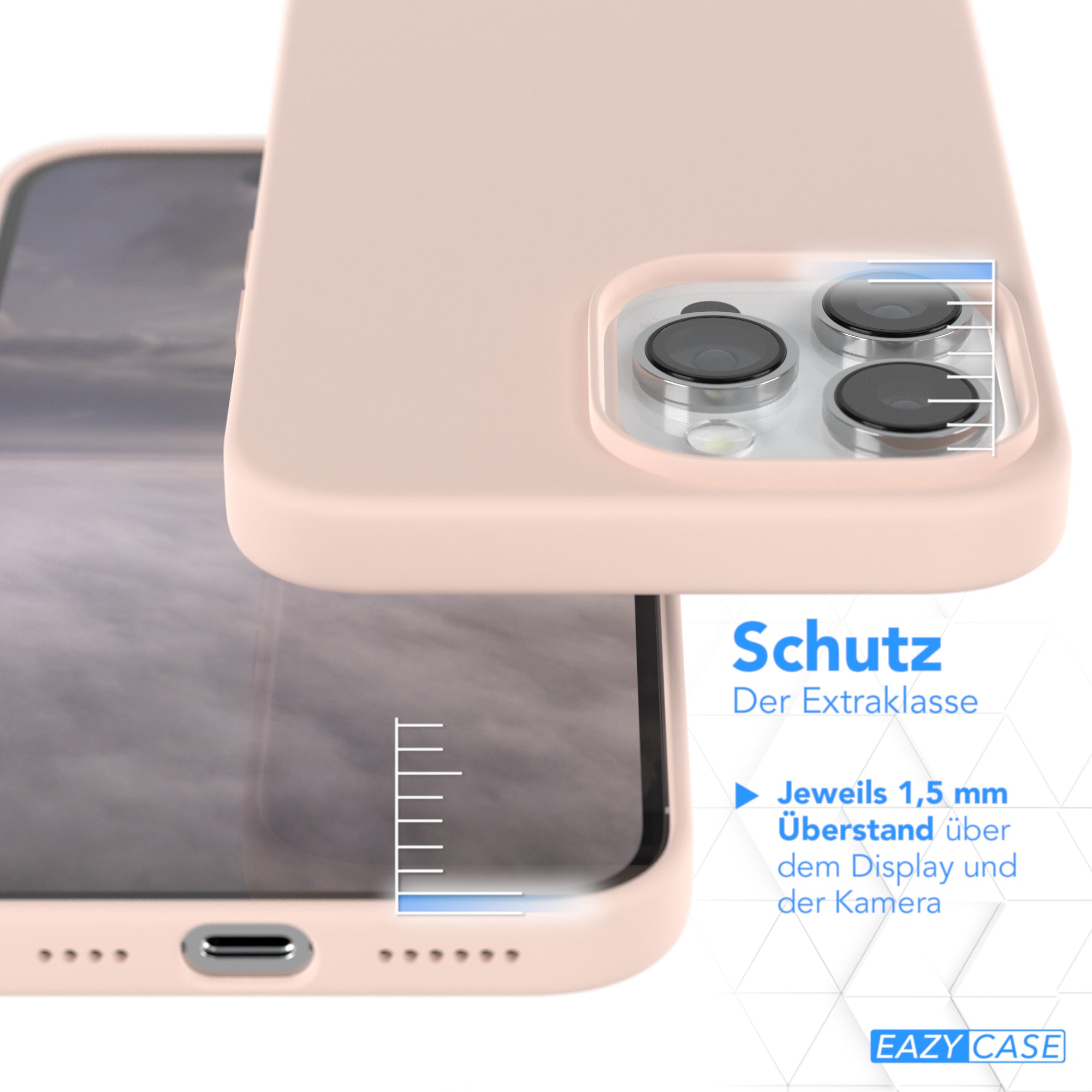 iPhone 14 Pro Max premium Silikonhülle mit MagSafe