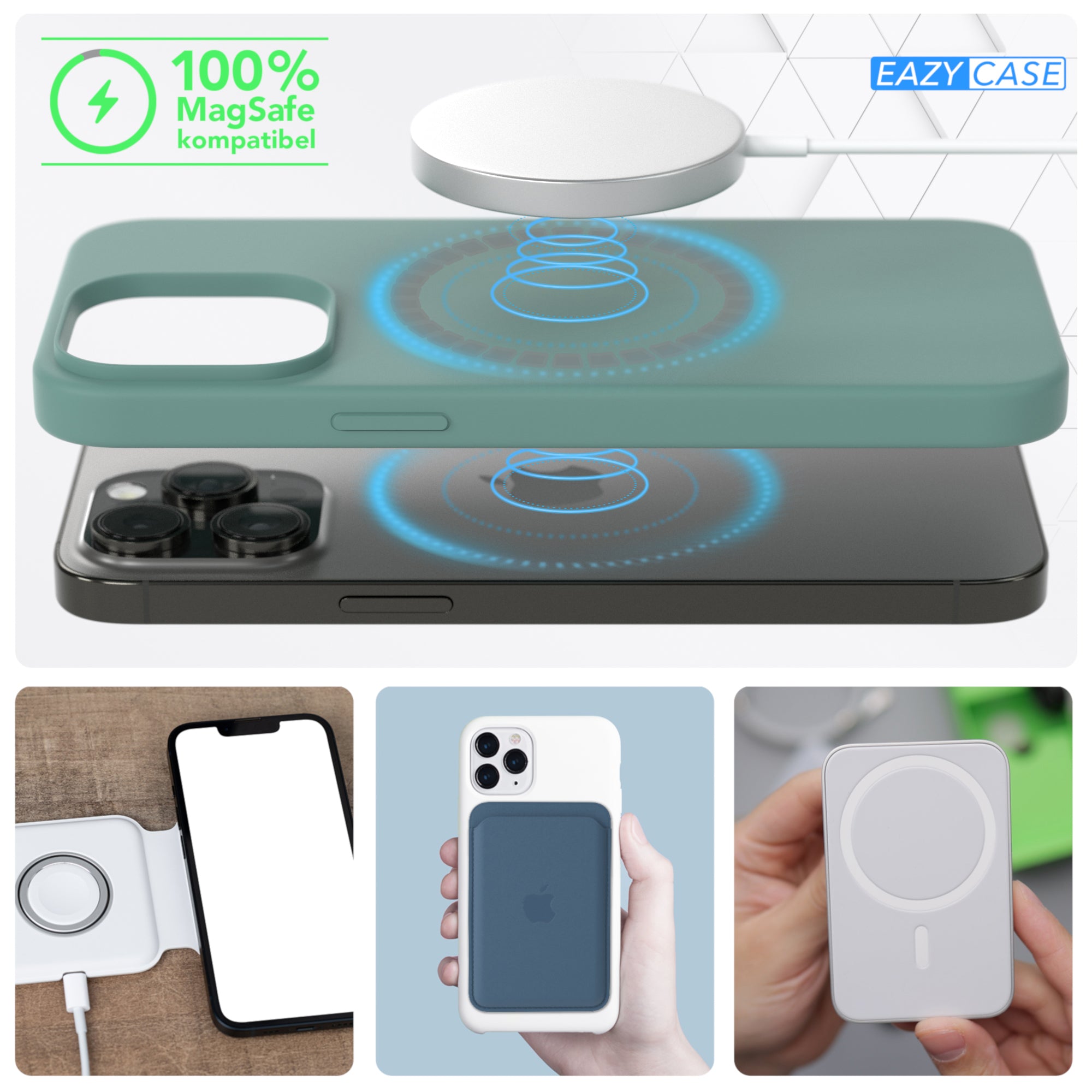 iPhone 14 Pro Max premium Silikonhülle mit MagSafe
