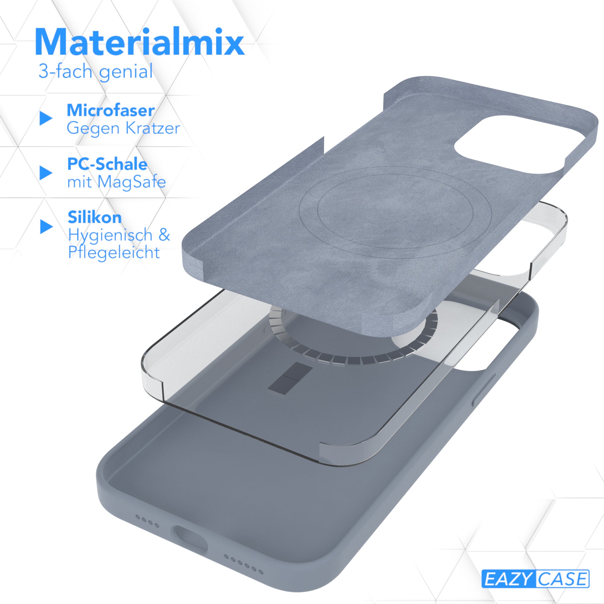 iPhone 14 Pro Max premium Silikonhülle mit MagSafe