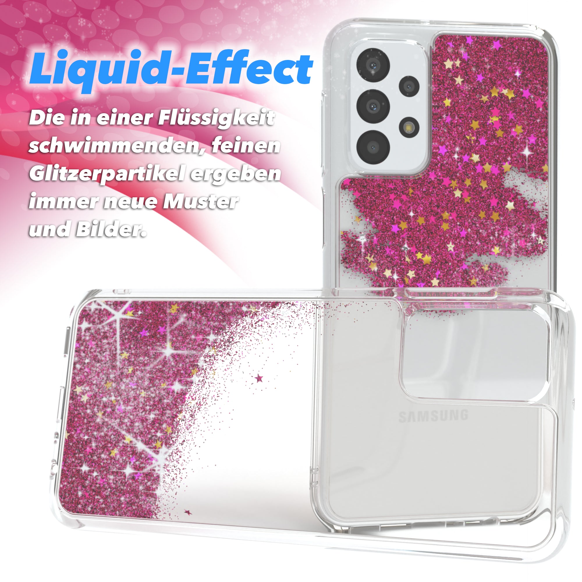 Galaxy A23 5G Glitzerhülle