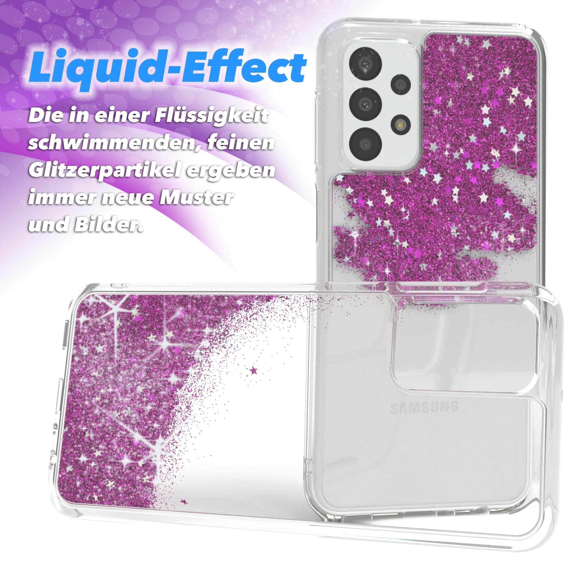 Galaxy A23 5G Glitzerhülle