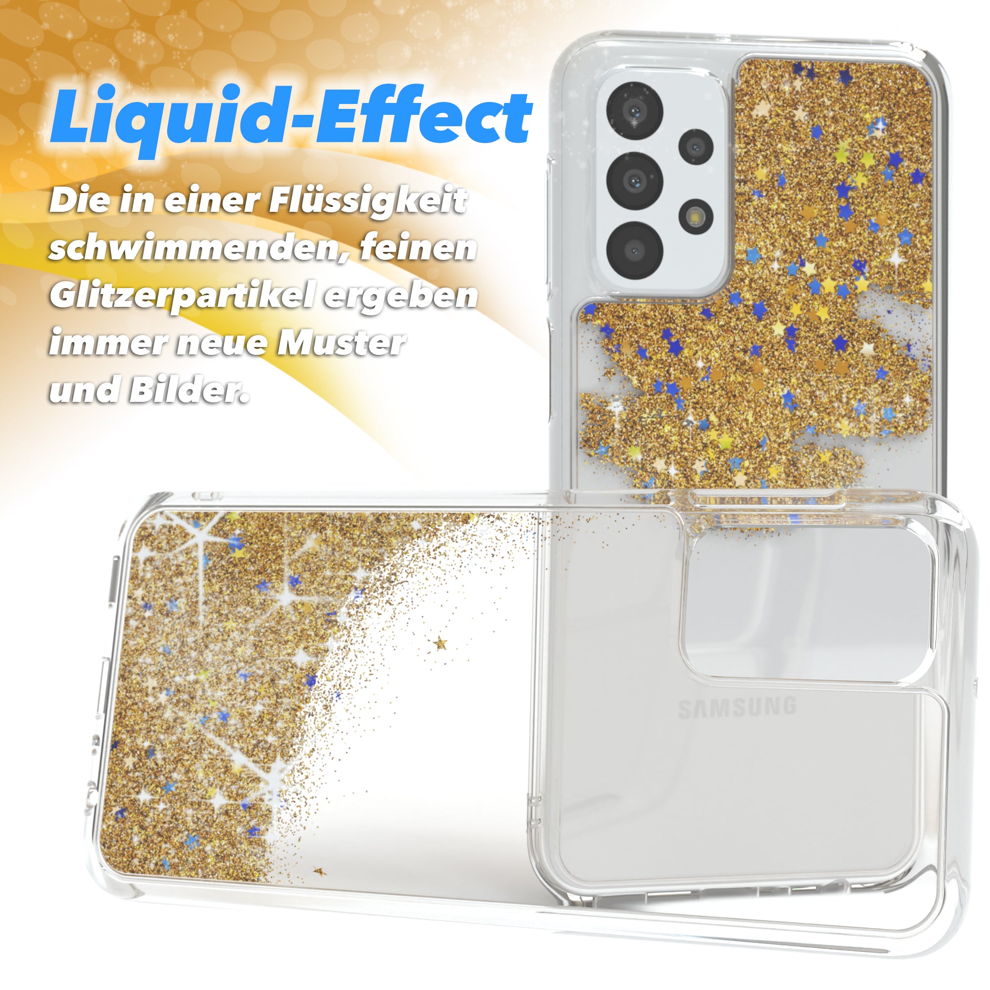 Galaxy A23 5G Glitzerhülle