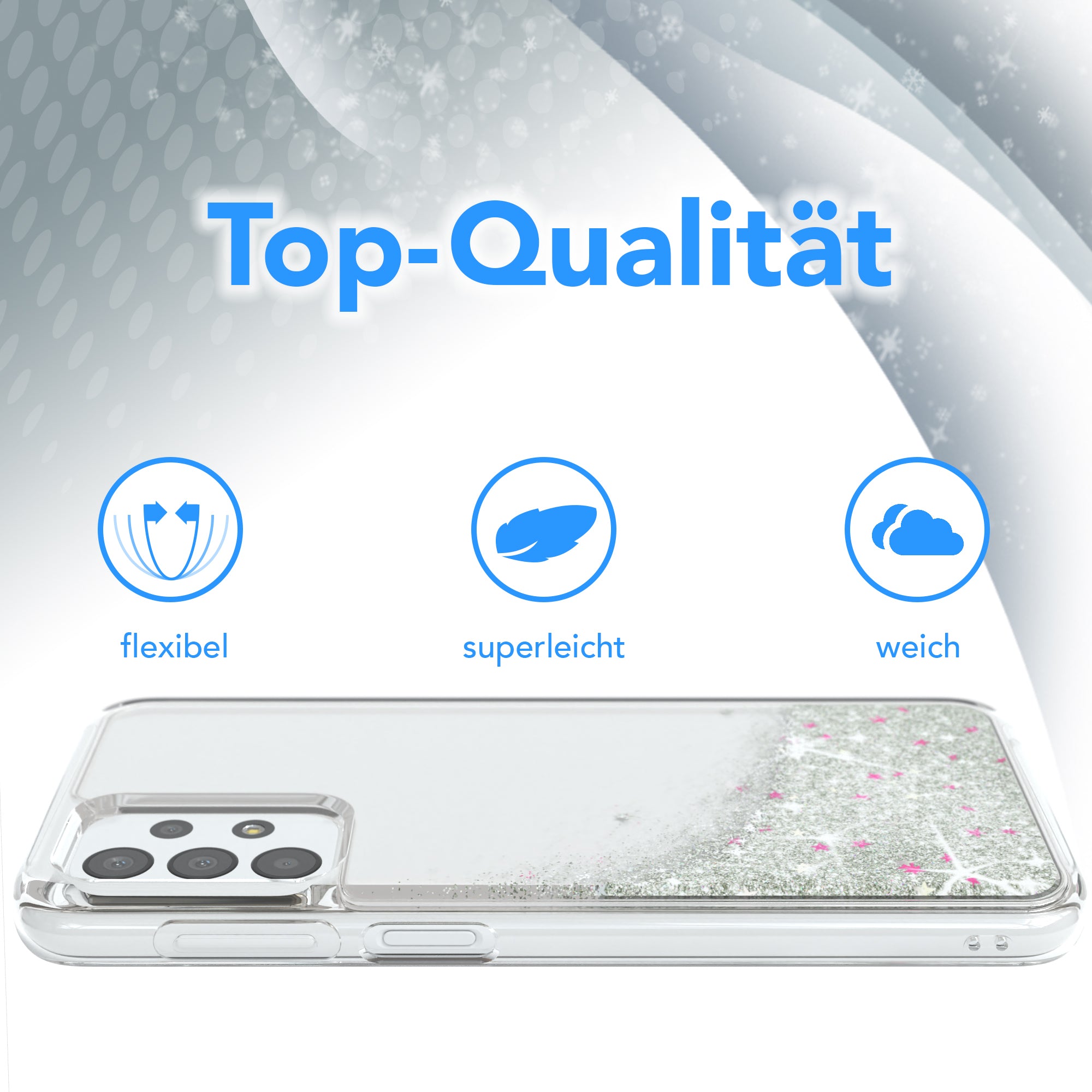 Galaxy A23 5G Glitzerhülle