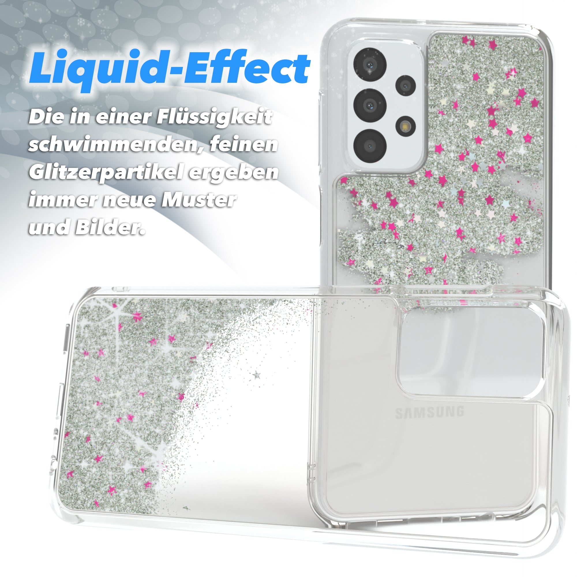 Galaxy A23 5G Glitzerhülle