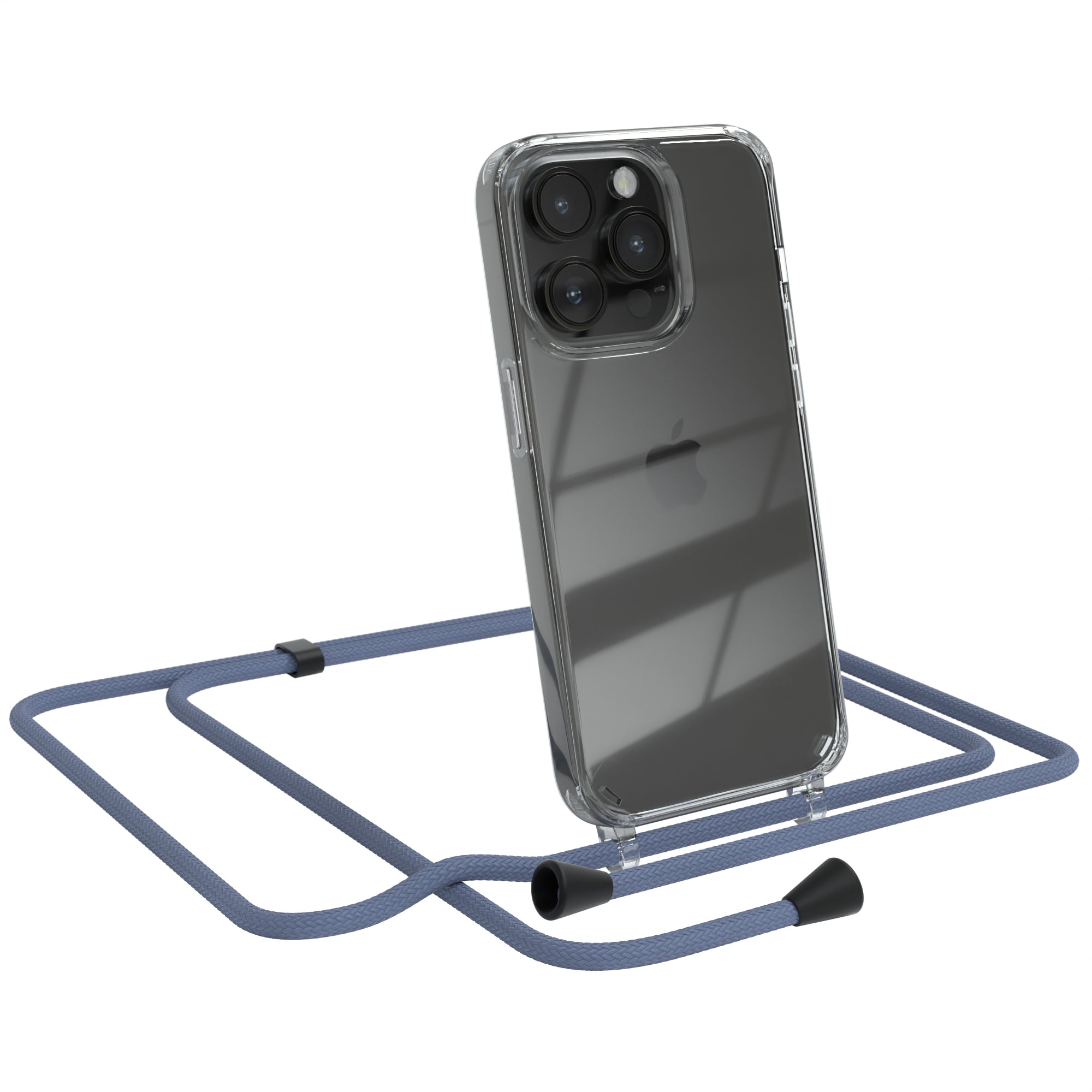 iPhone 14 Pro transparente Hülle + Kordel
