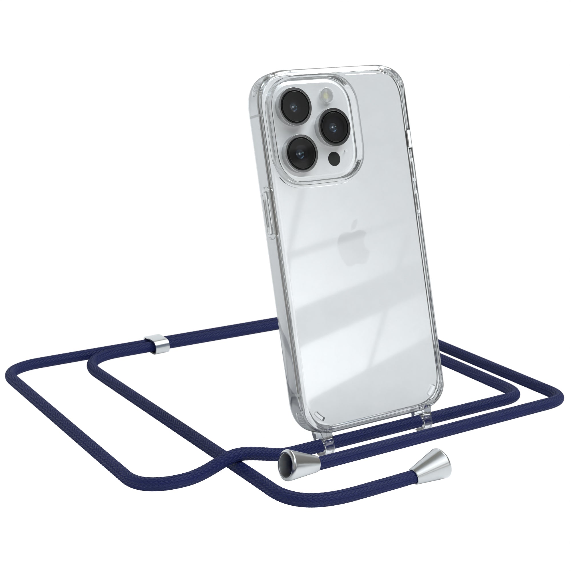 iPhone 14 Pro transparente Hülle + Kordel